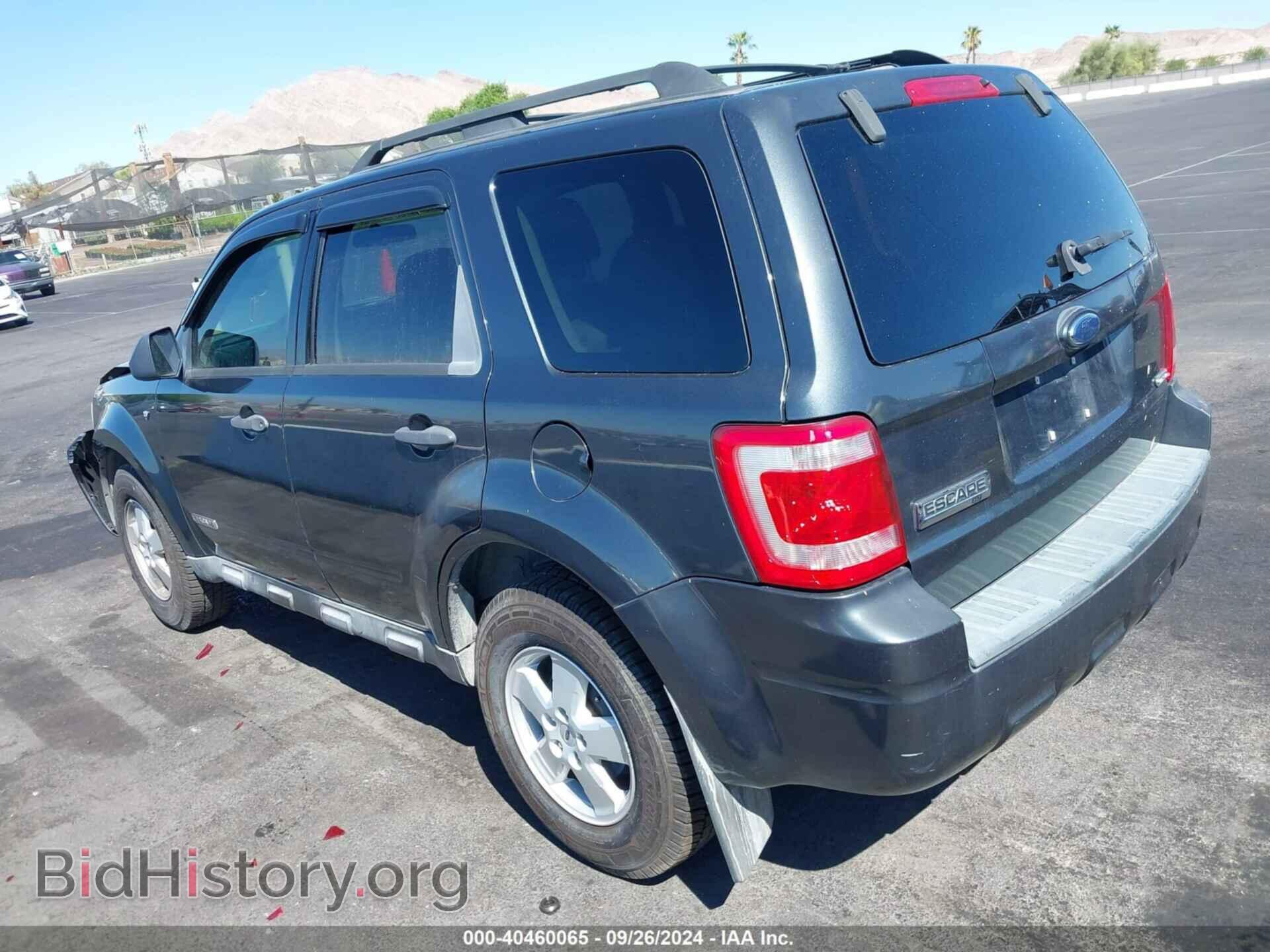 2008 FORD ESCAPE - VIN: 1FMCU03168KE59616 - Фото 3