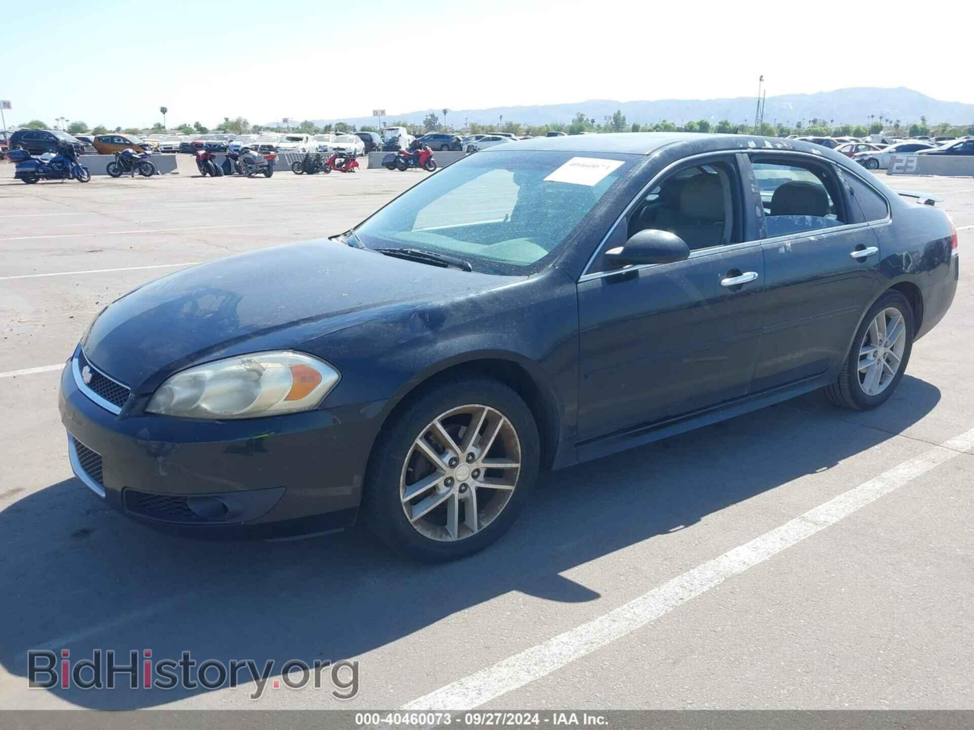 2013 CHEVROLET IMPALA - VIN: 2G1WC5E38D1199142 - Фото 2