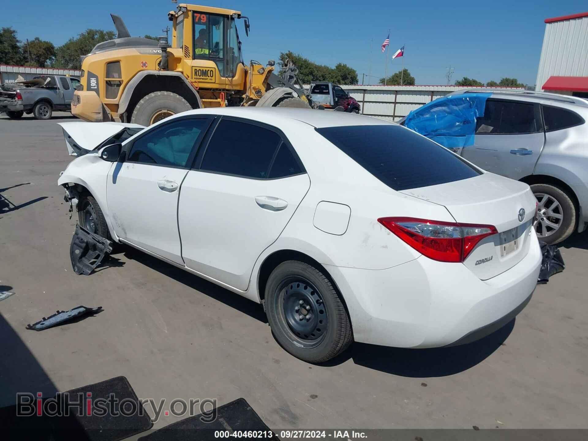 2016 TOYOTA COROLLA - VIN: 2T1BURHEXGC728992 - Фото 3