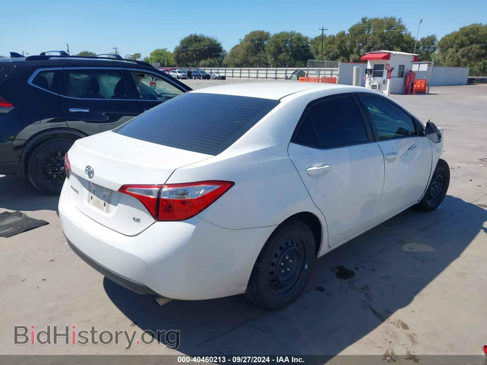 2016 TOYOTA COROLLA - VIN: 2T1BURHEXGC728992 - Фото 4