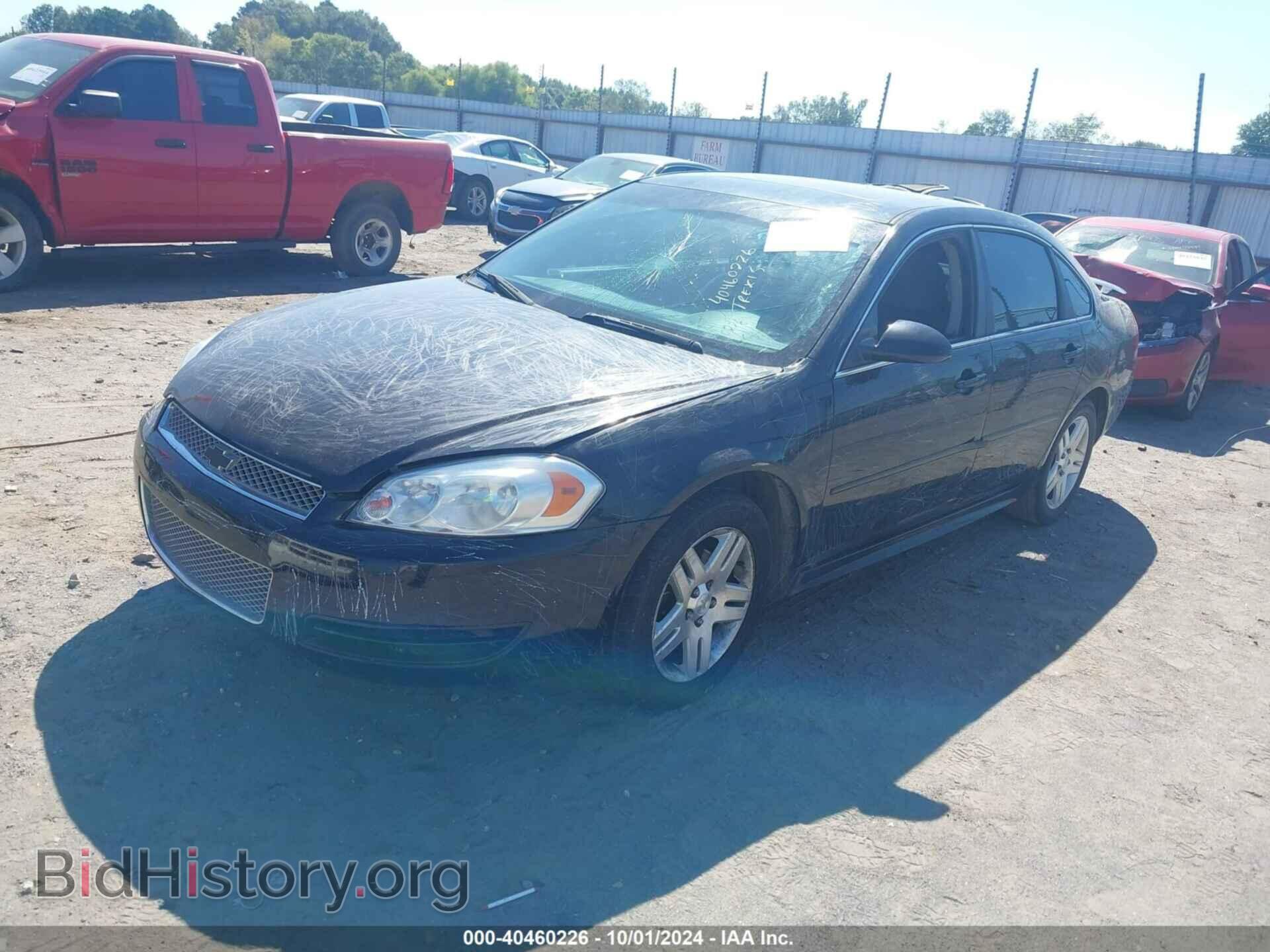 2012 CHEVROLET IMPALA - VIN: 2G1WG5E36C1217270 - Фото 2