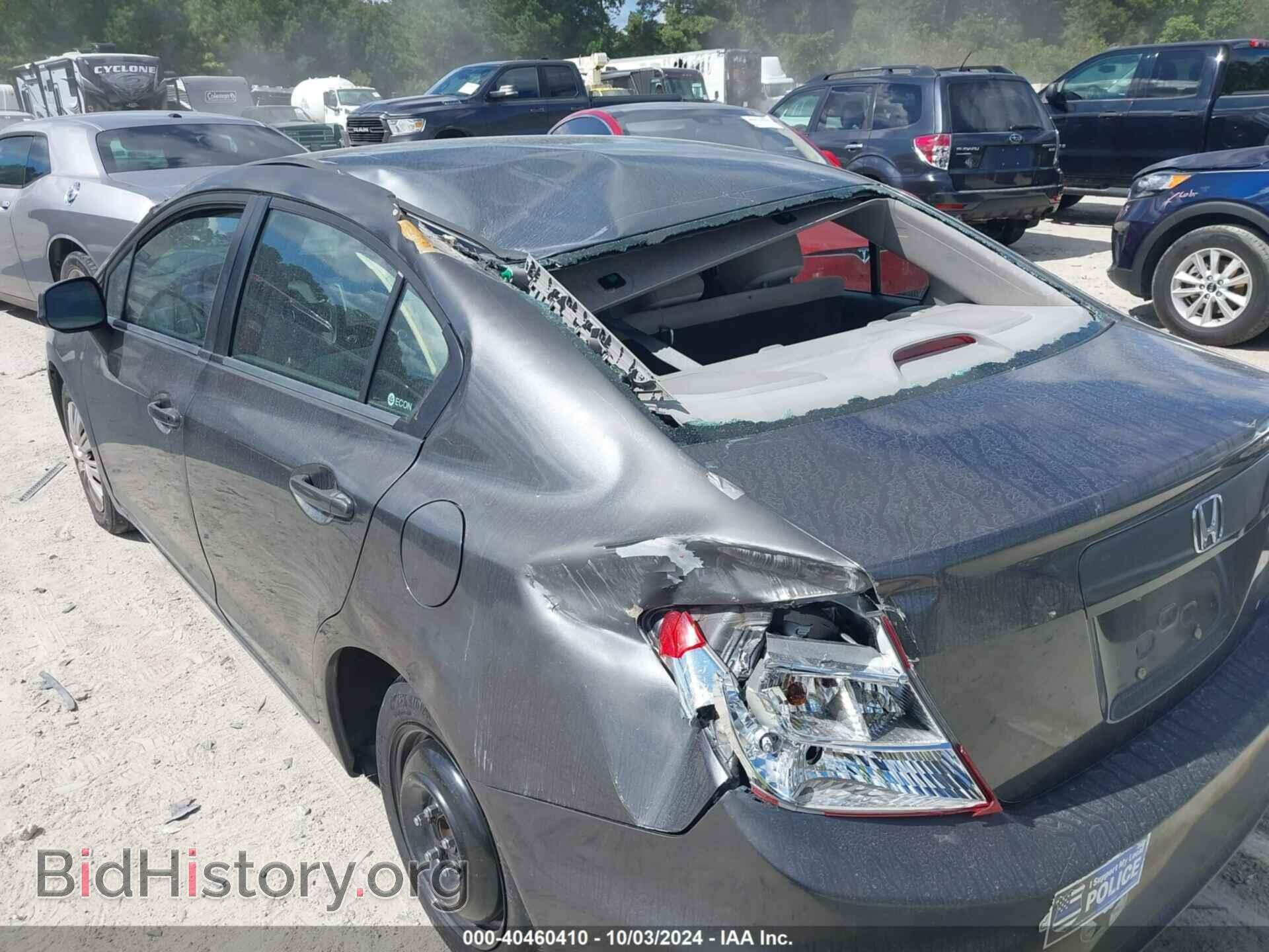 2012 HONDA CIVIC - VIN: 19XFB2F54CE391829 - Фото 6
