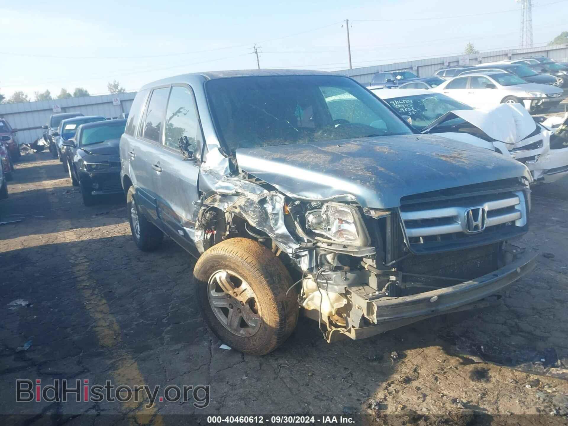 Фотография 5FNYF28126B020819 - HONDA PILOT 2006