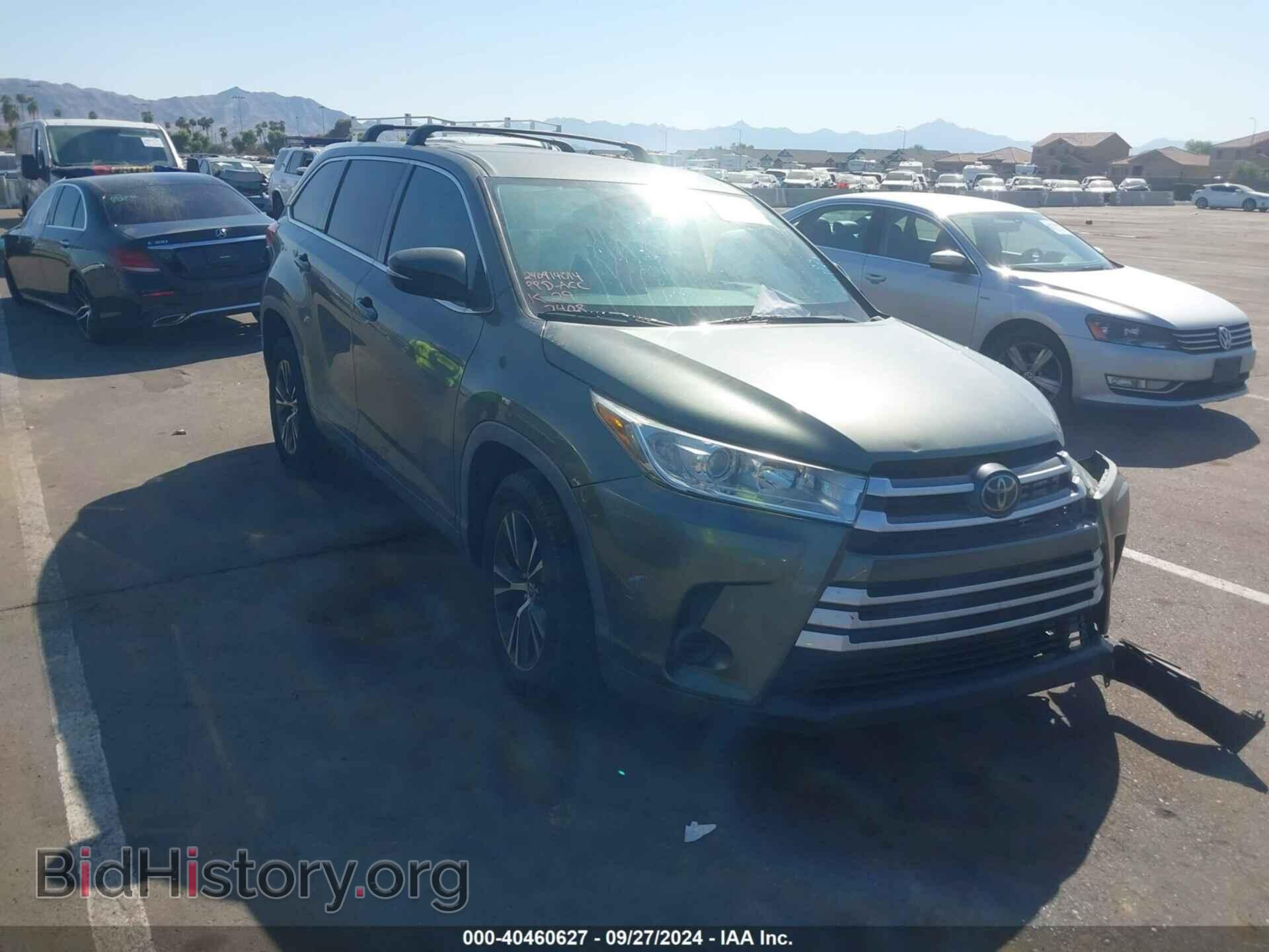 Фотография 5TDZZRFHXJS287408 - TOYOTA HIGHLANDER 2018