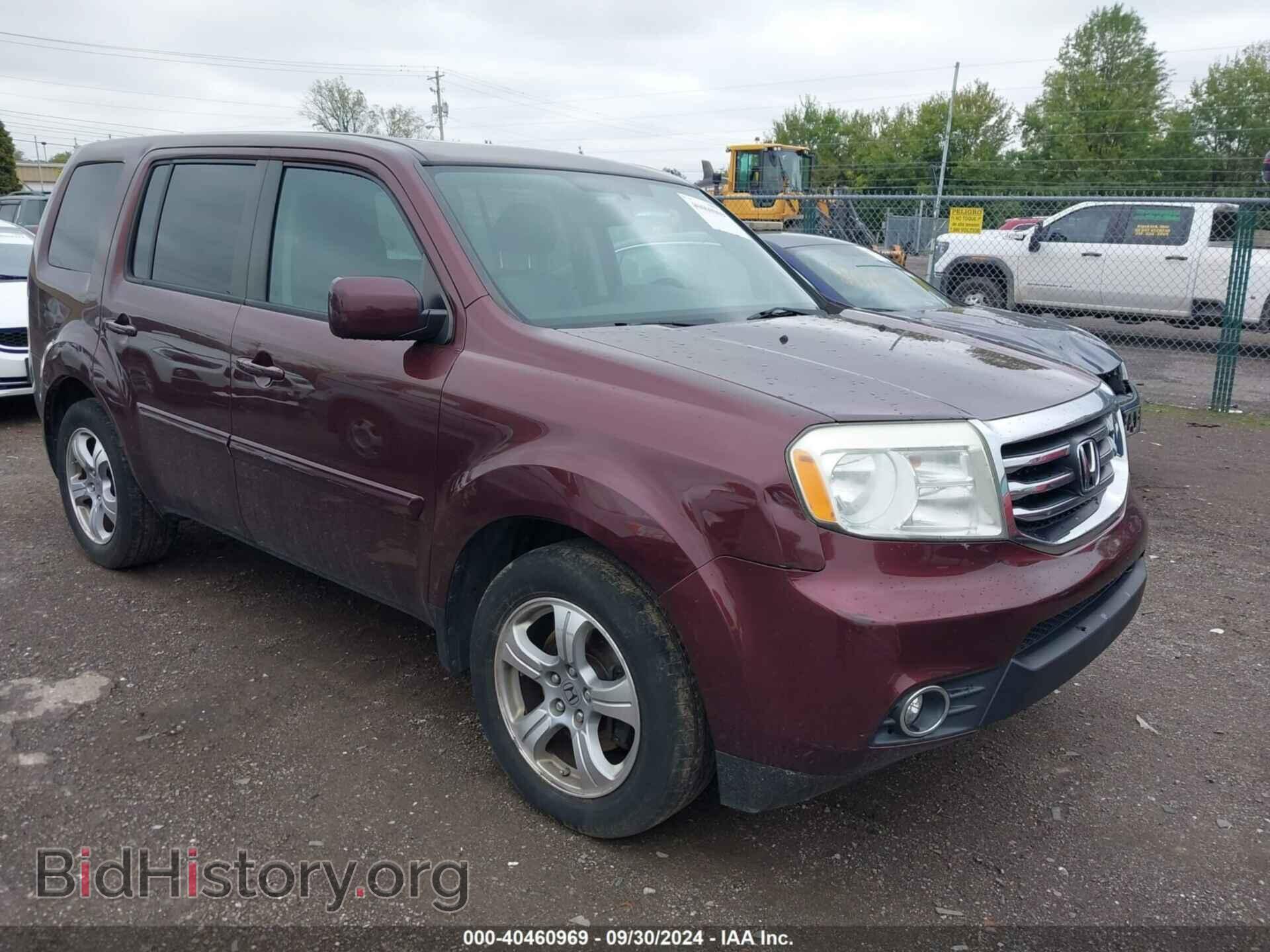 Photo 5FNYF4H5XDB067687 - HONDA PILOT 2013