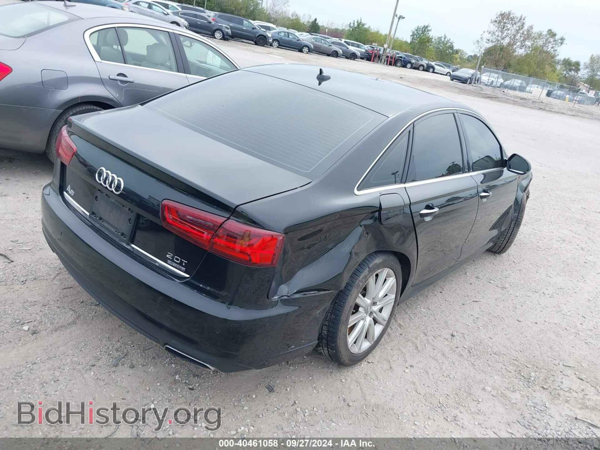 2016 AUDI A6 - VIN: WAUGFAFC6GN008554 - Фото 4