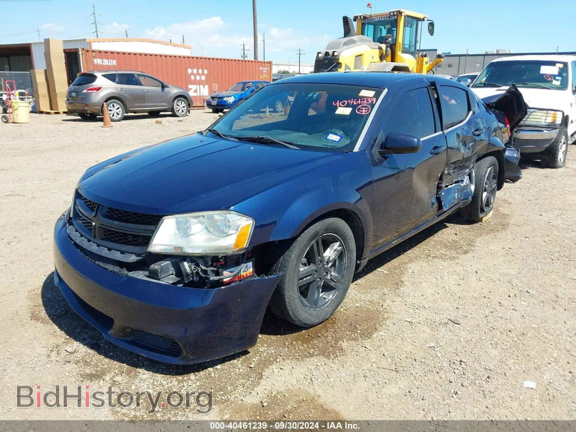 2011 DODGE AVENGER - VIN: 1B3BD1FBXBN528342 - Фото 2