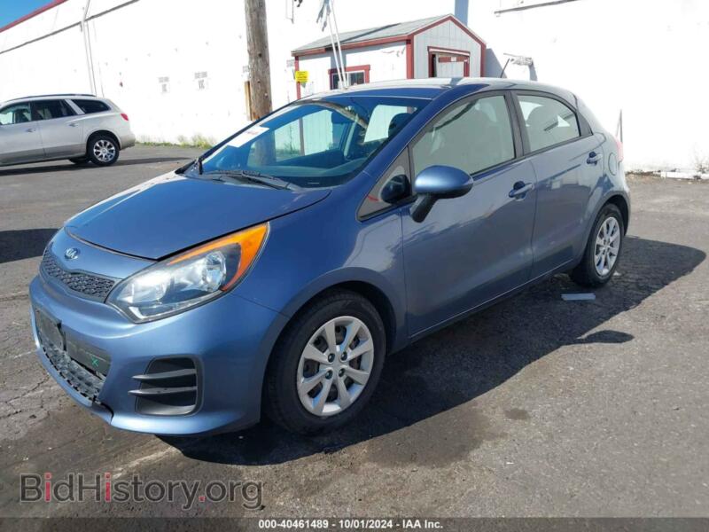 2016 Kia RIO (VIN KNADM5A34G6675849) — фото 2 из 16