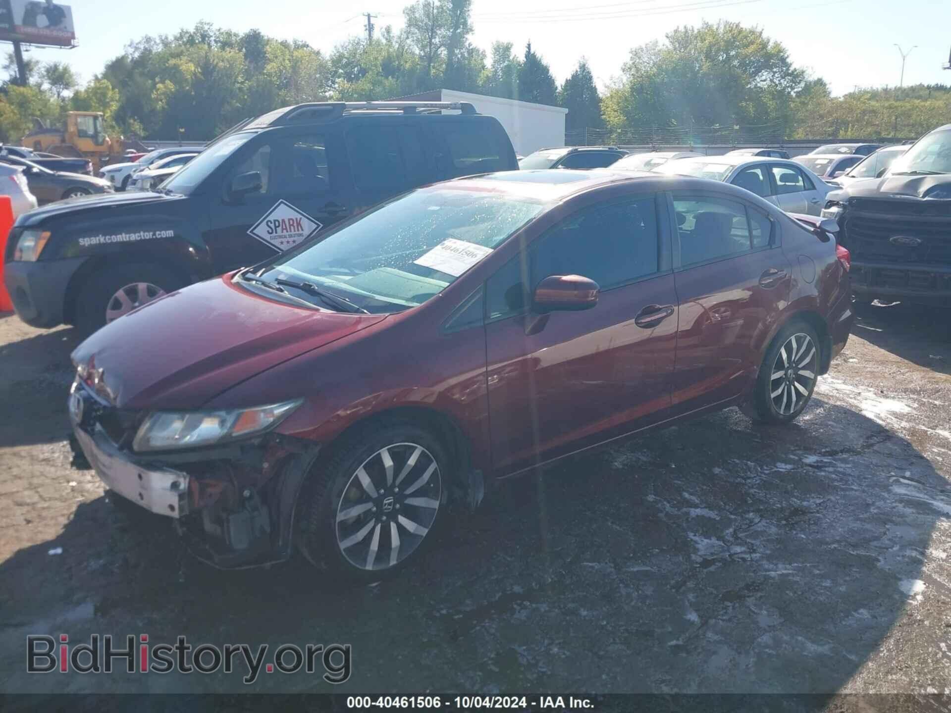 2015 HONDA CIVIC - VIN: 19XFB2F93FE004677 - Фото 2