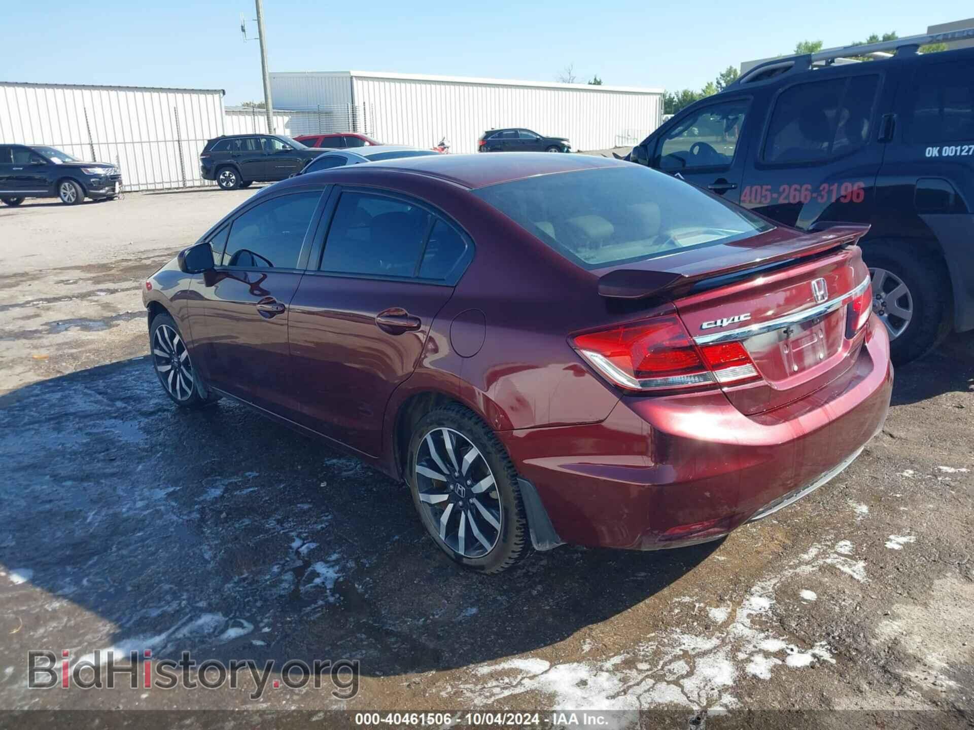 2015 HONDA CIVIC - VIN: 19XFB2F93FE004677 - Фото 3