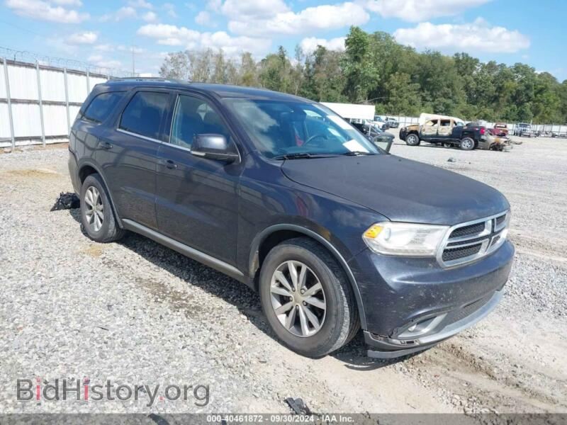 2014 Dodge DURANGO Limited (VIN 1C4RDHDG9EC973630) — фото 1 из 16, IAAI, повреждение: левая передняя часть