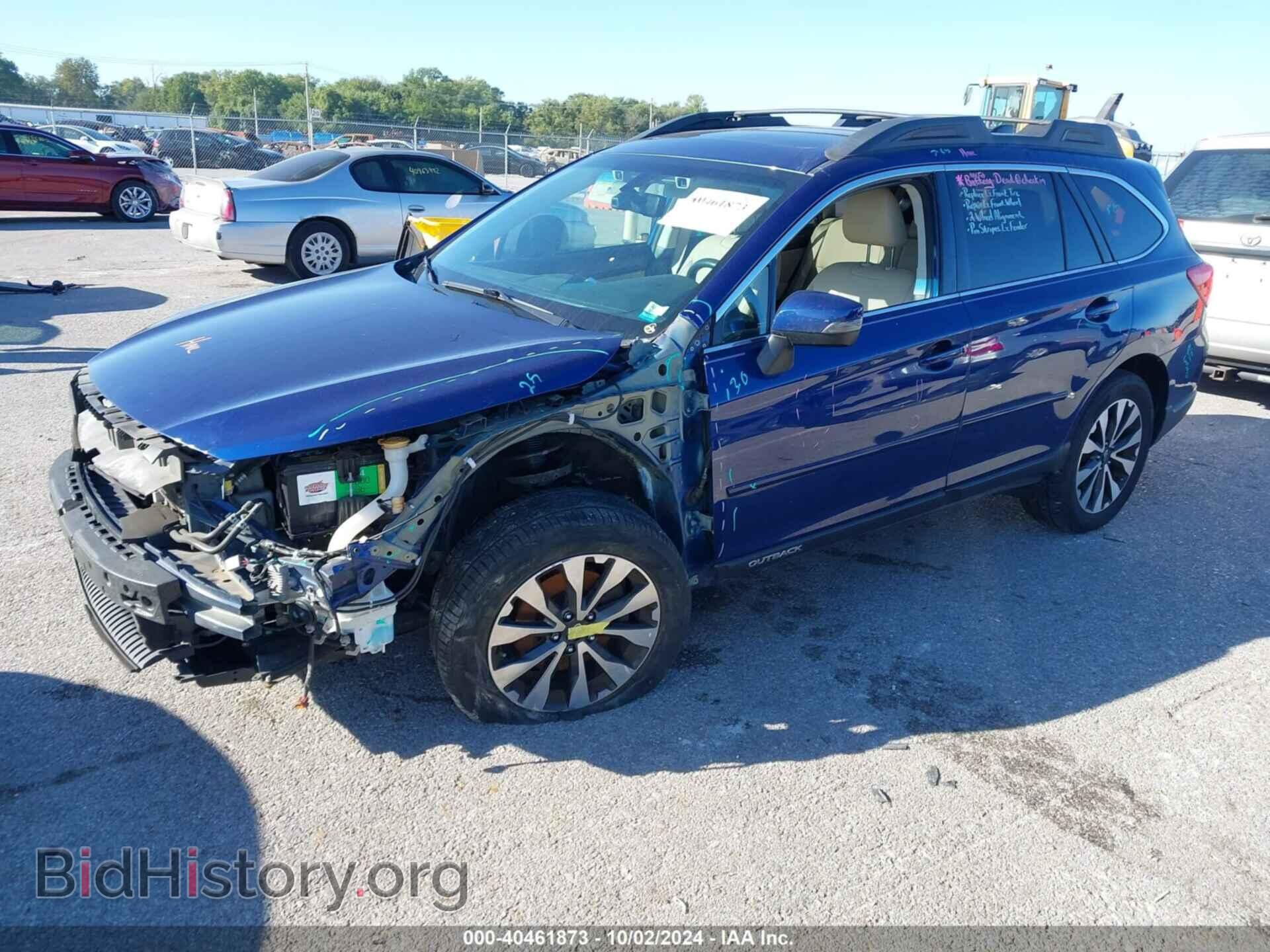 2017 SUBARU OUTBACK - VIN: 4S4BSANC1H3365160 - Фото 2