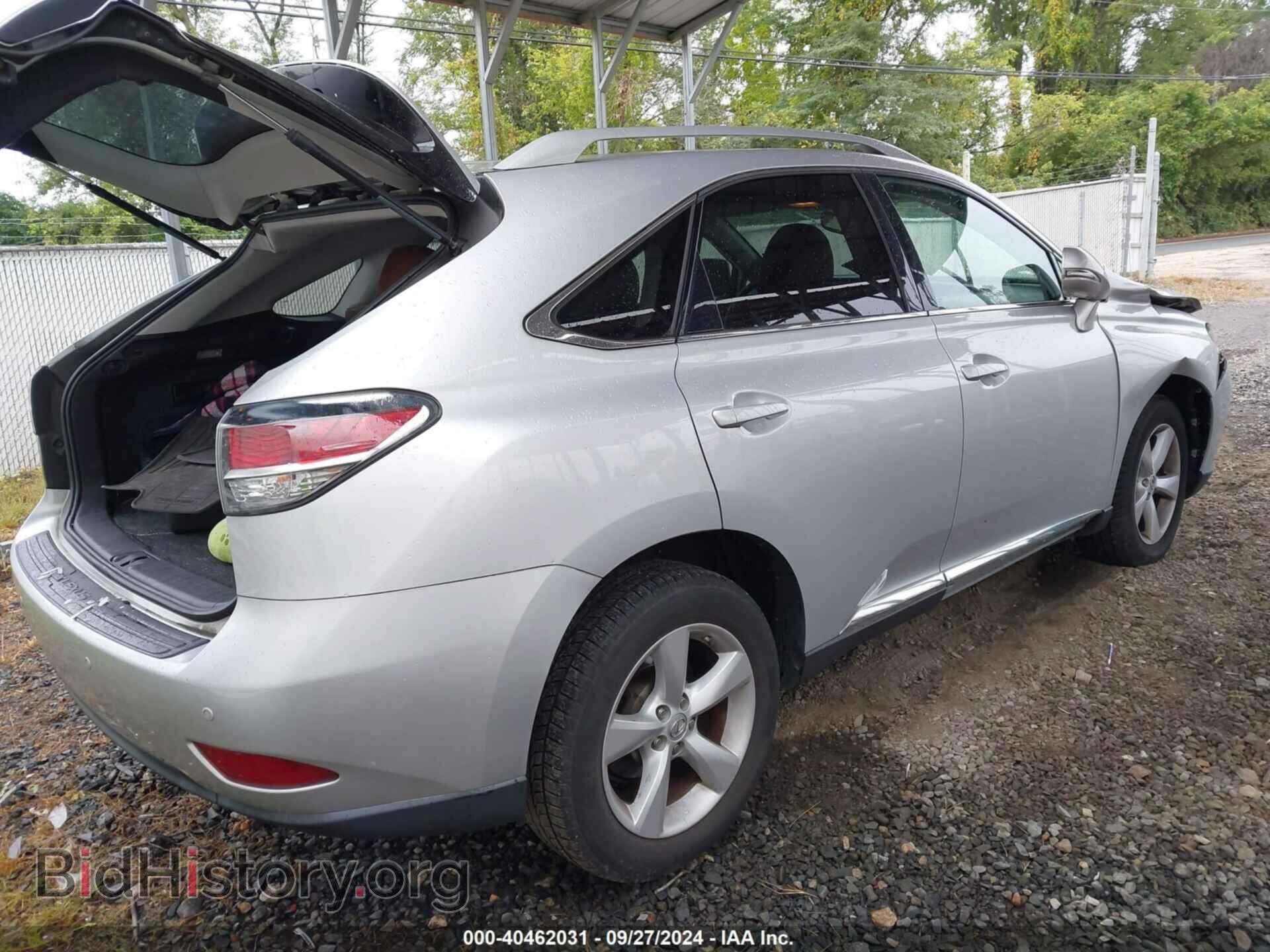 2013 LEXUS RX 350 - VIN: 2T2BK1BA3DC203440 - Фото 4