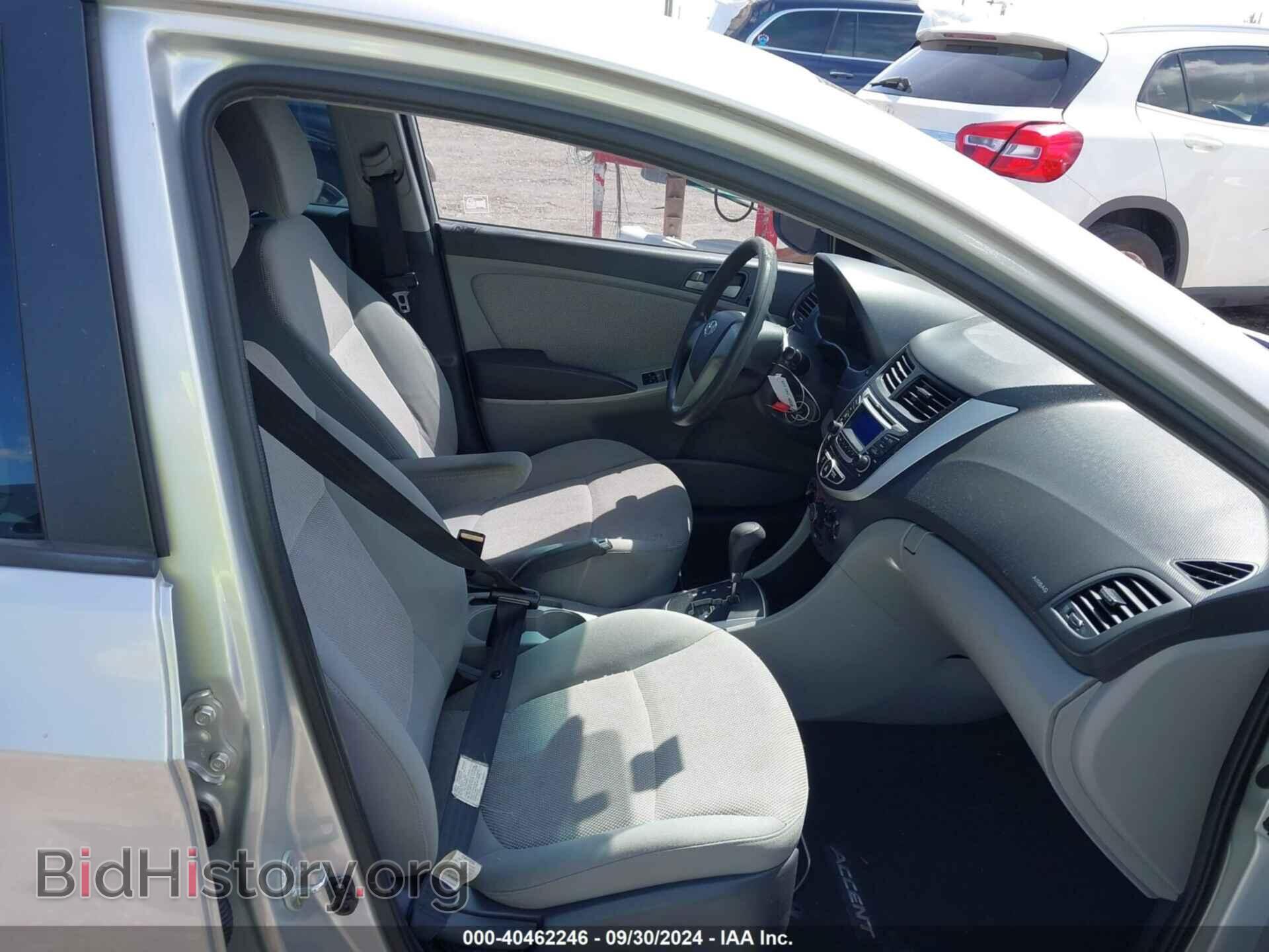 2014 HYUNDAI ACCENT - VIN: KMHCT4AE2EU760108 - Фото 5