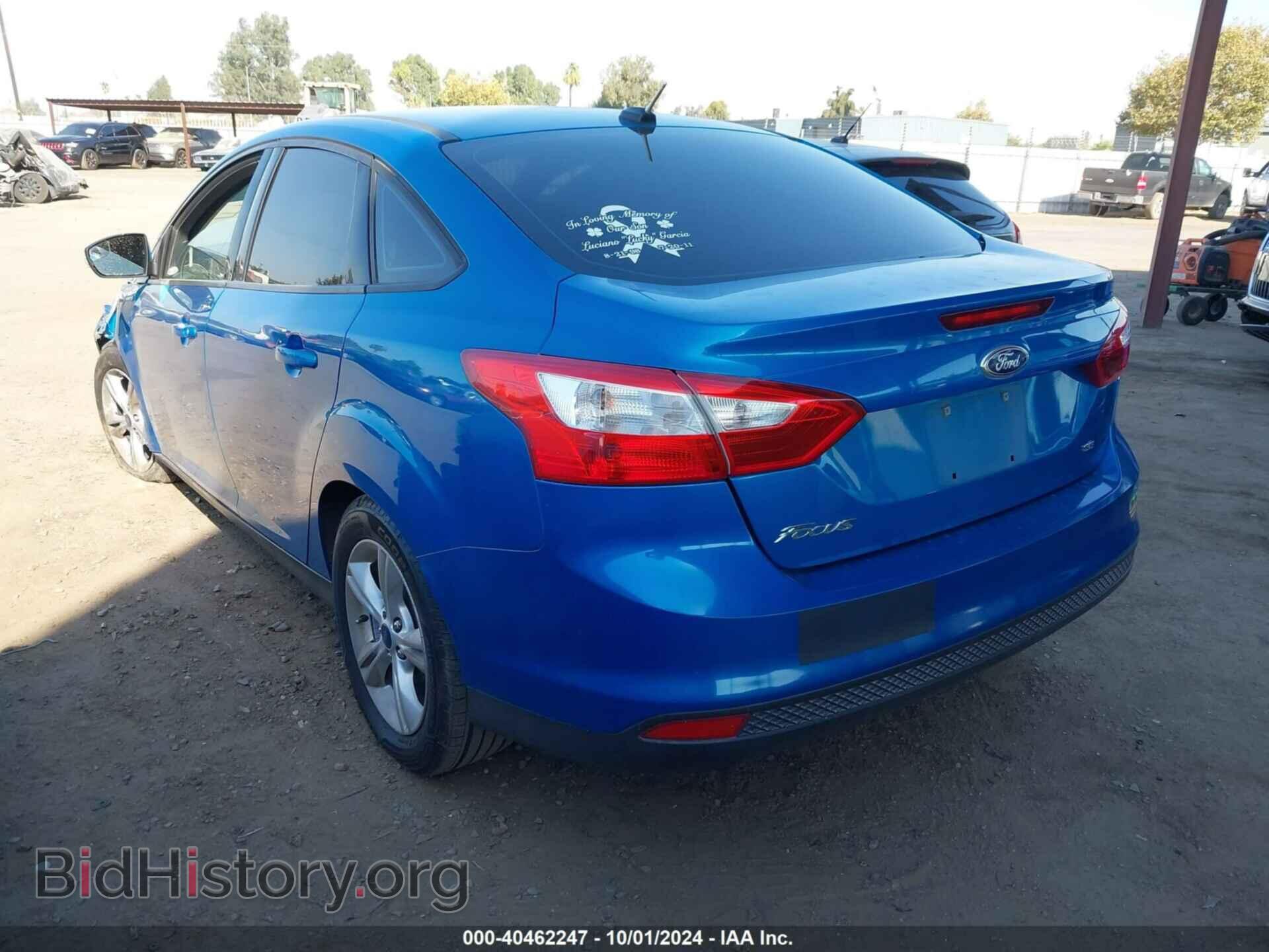 2014 FORD FOCUS - VIN: 1FADP3F27EL461893 - Фото 3