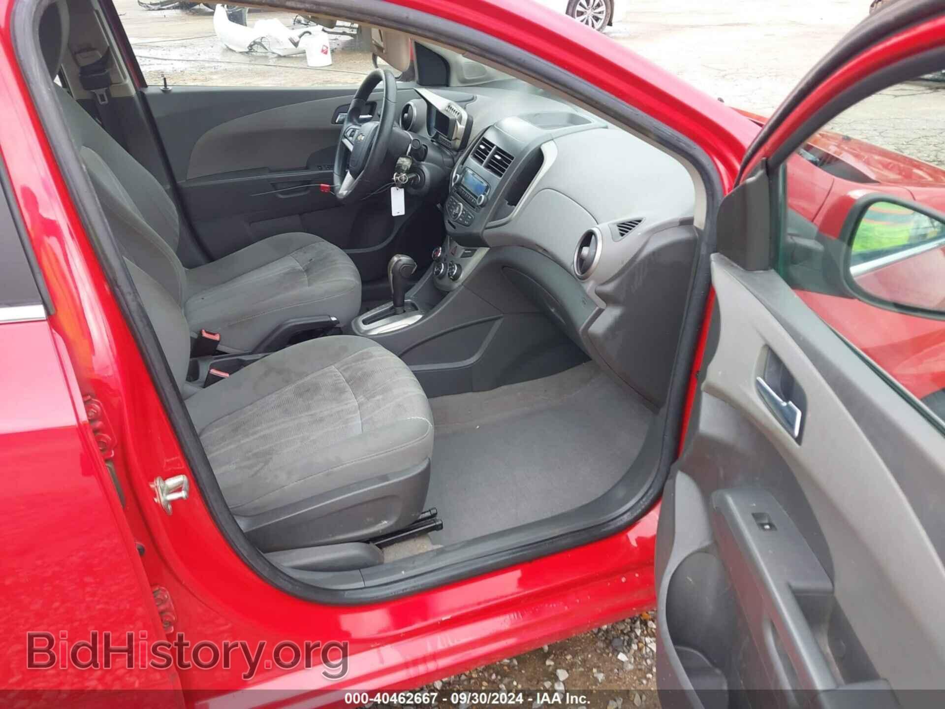 2012 CHEVROLET SONIC - VIN: 1G1JC5SH4C4138237 - Фото 5
