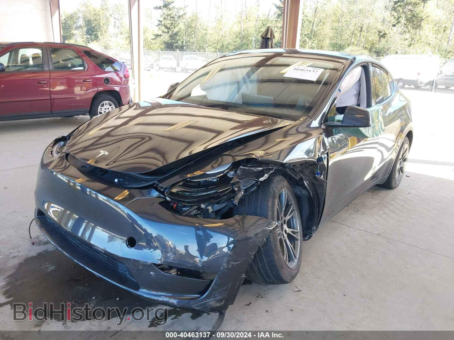2024 TESLA MODEL Y - VIN: 7SAYGDEE2RF179699 - Фото 2