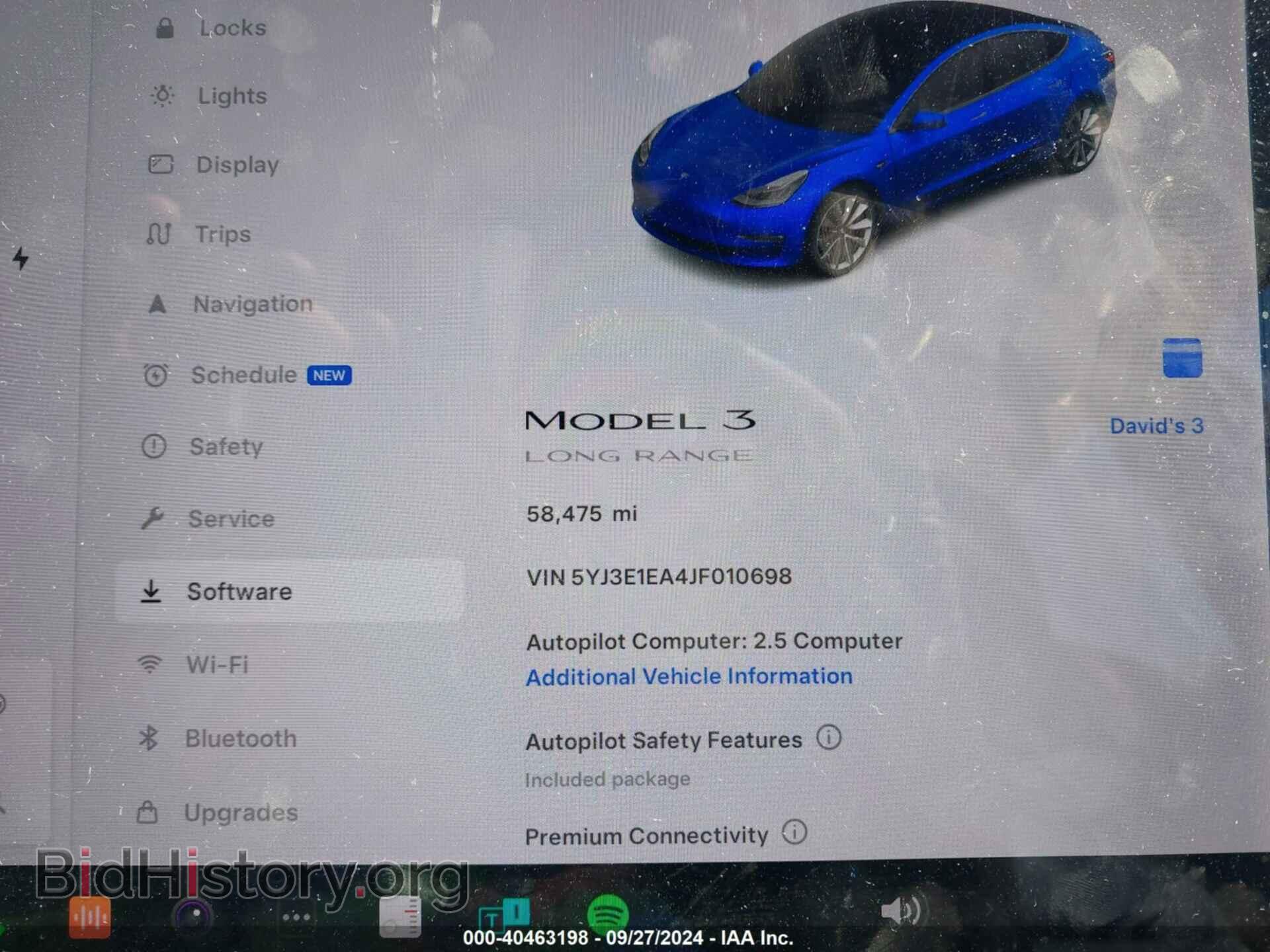 2018 TESLA MODEL 3 - VIN: 5YJ3E1EA4JF010698 - Фото 7