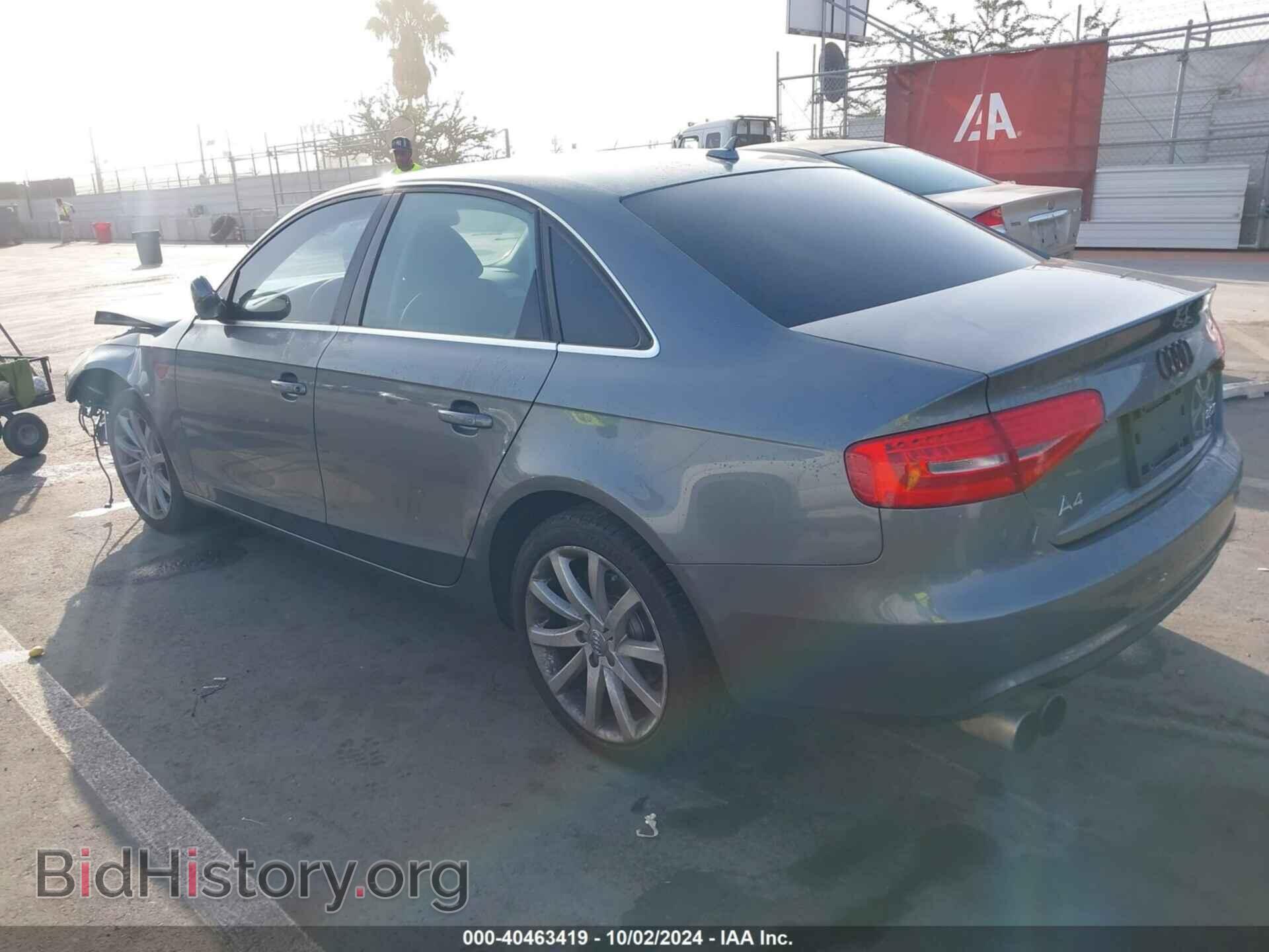 2013 AUDI A4 - VIN: WAUEFAFL5DA048246 - Фото 3