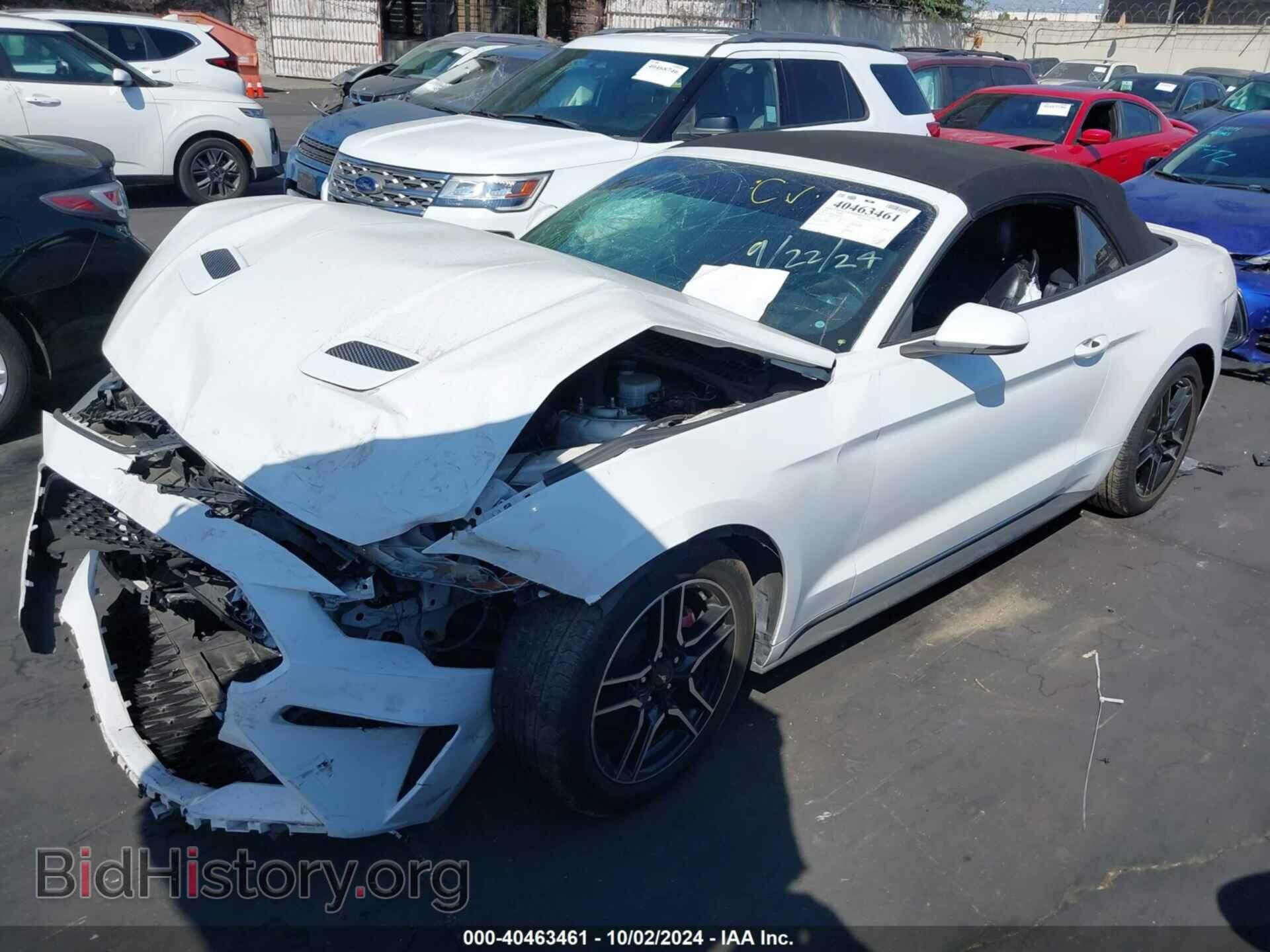 2018 FORD MUSTANG - VIN: 1FATP8UH6J5142838 - Фото 2