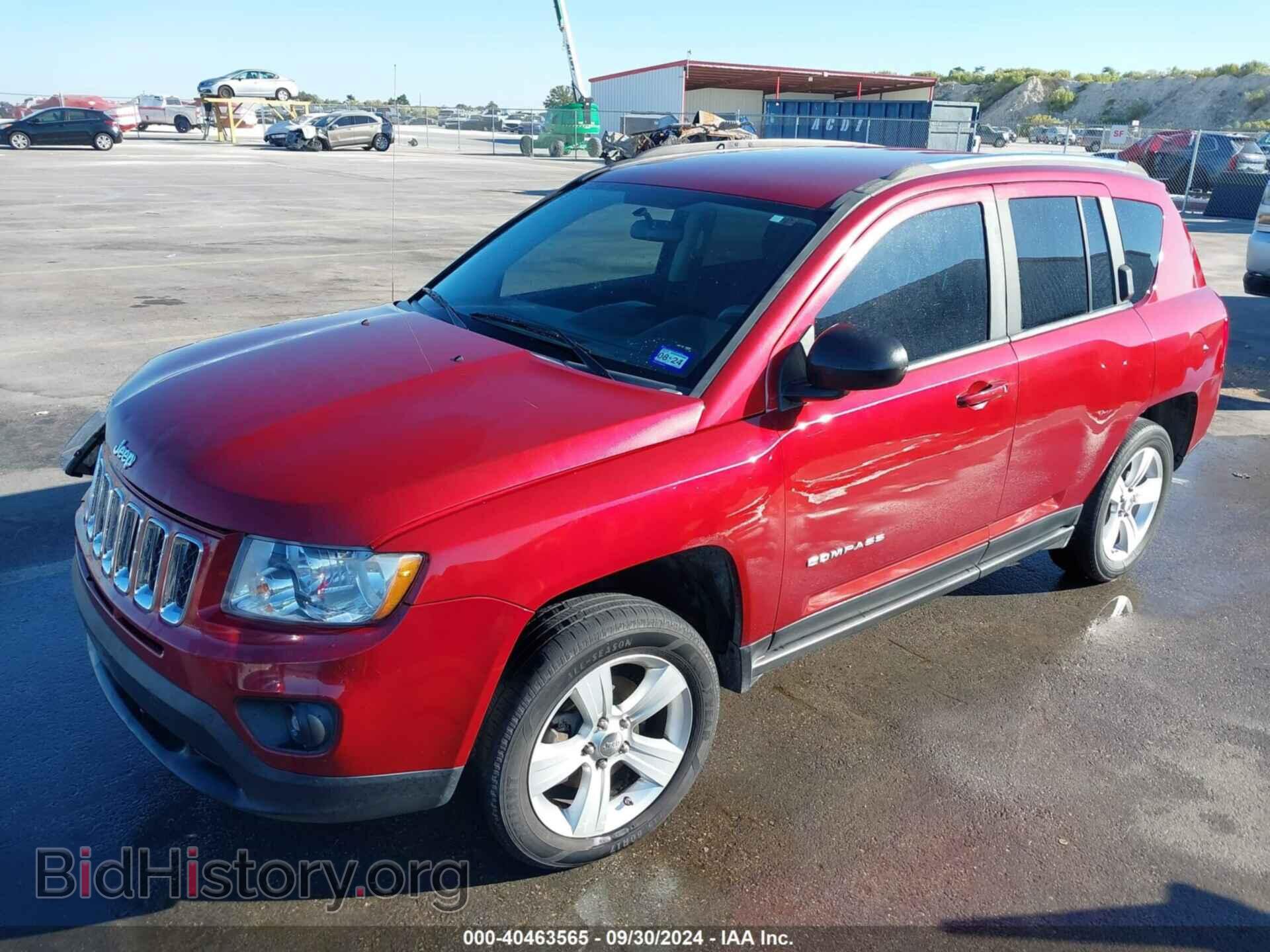2012 JEEP COMPASS - VIN: 1C4NJCBA0CD627675 - Фото 2
