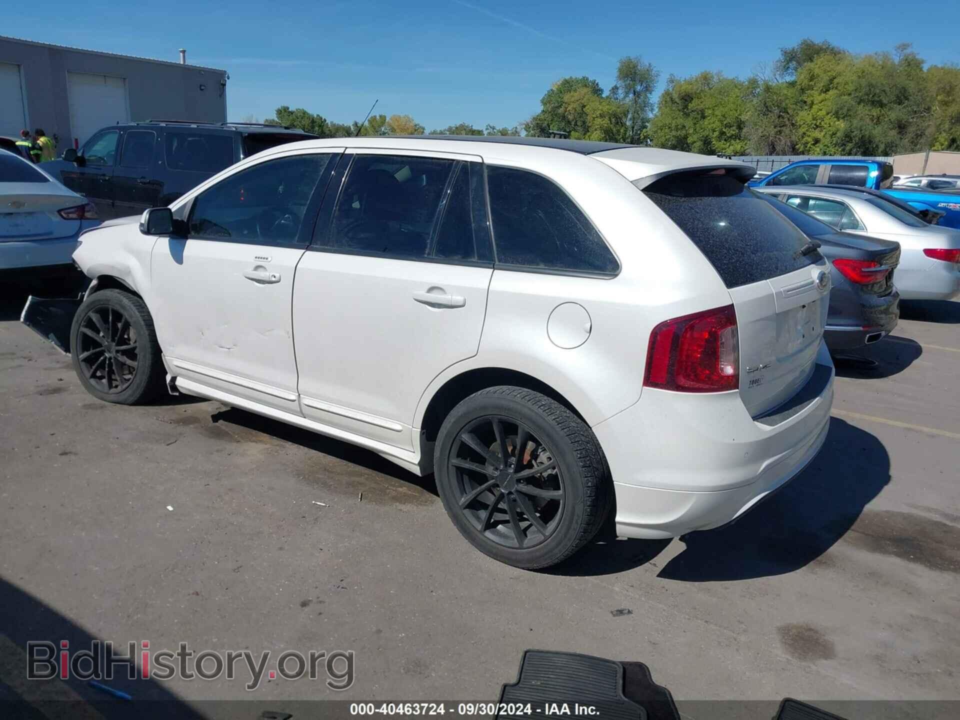 2014 FORD EDGE - VIN: 2FMDK4AKXEBB54526 - Фото 3
