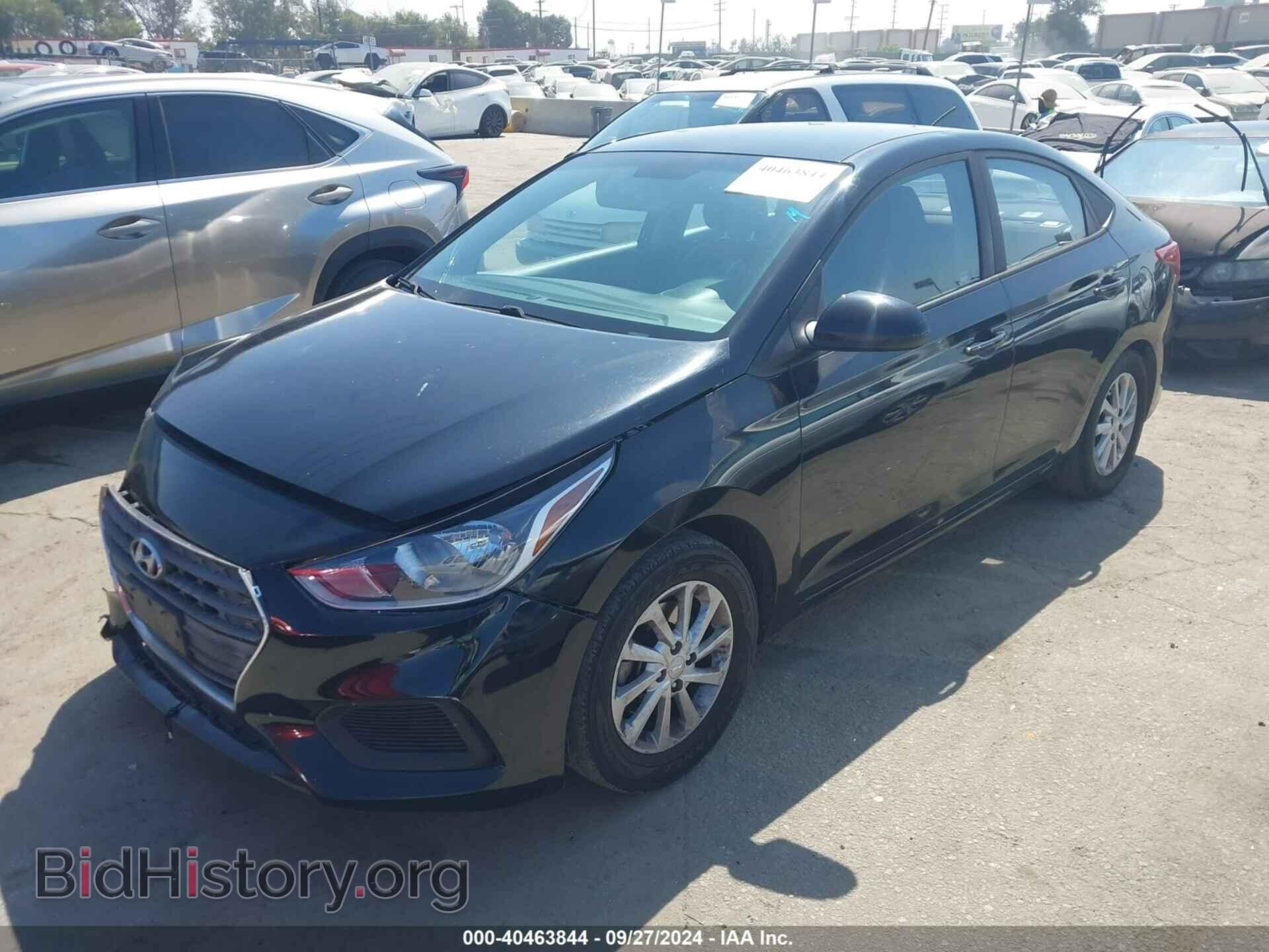 2018 HYUNDAI ACCENT - VIN: 3KPC24A38JE034722 - Фото 2
