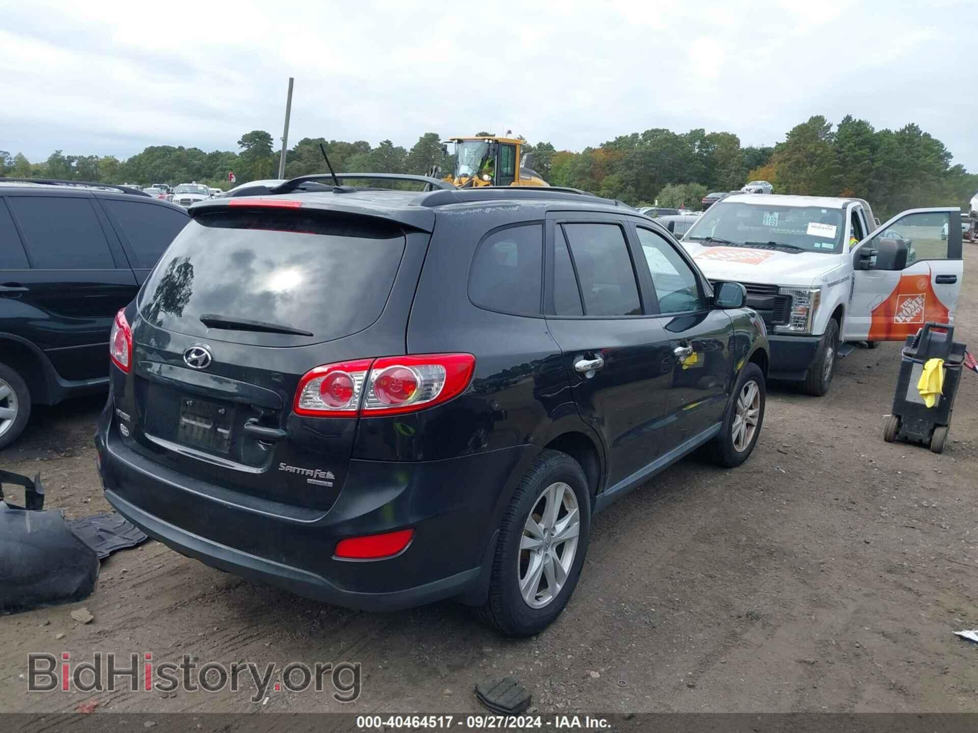 2010 HYUNDAI SANTA FE - VIN: 5NMSHDAG5AH343473 - Фото 4