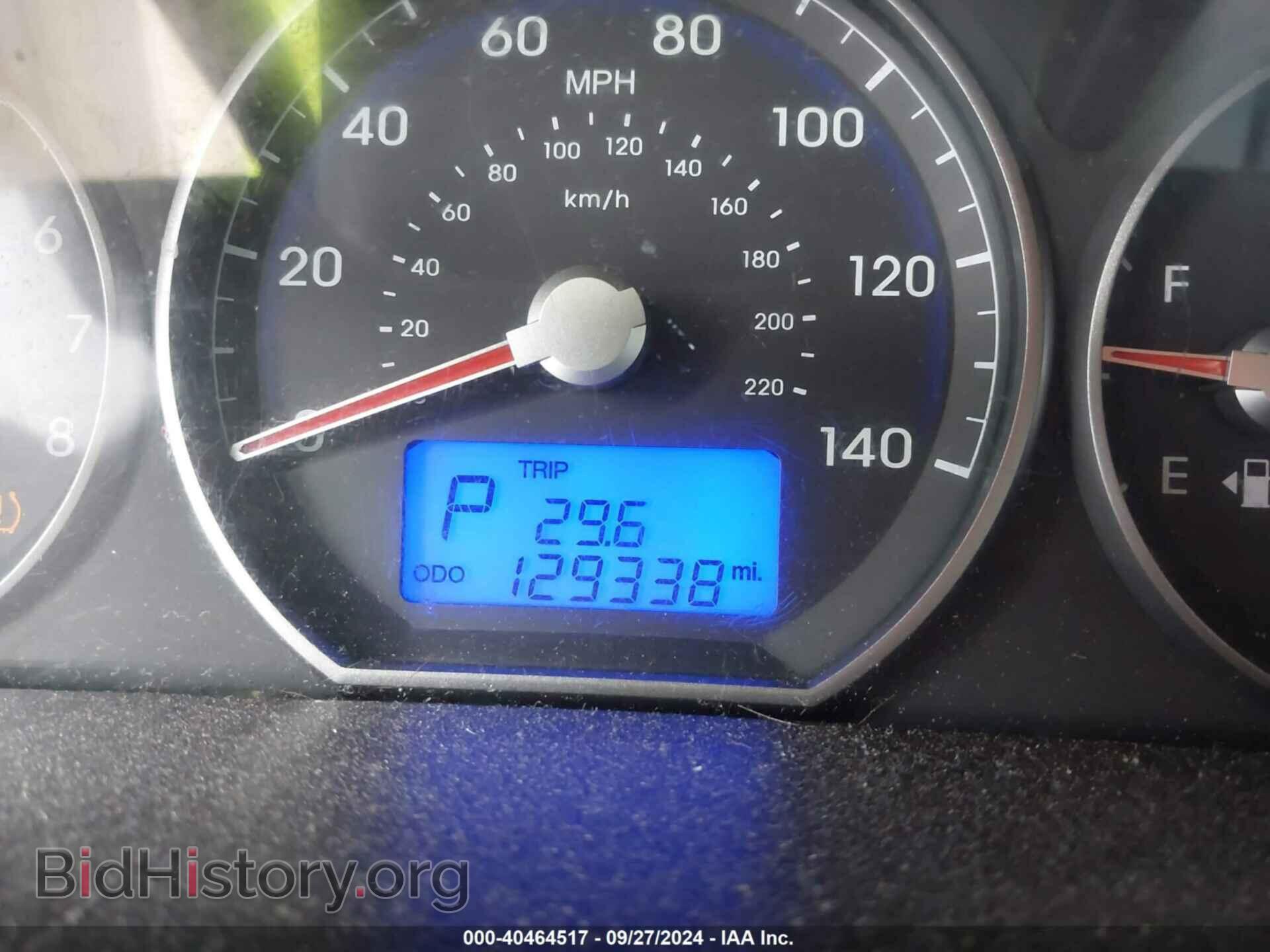 2010 HYUNDAI SANTA FE - VIN: 5NMSHDAG5AH343473 - Фото 7