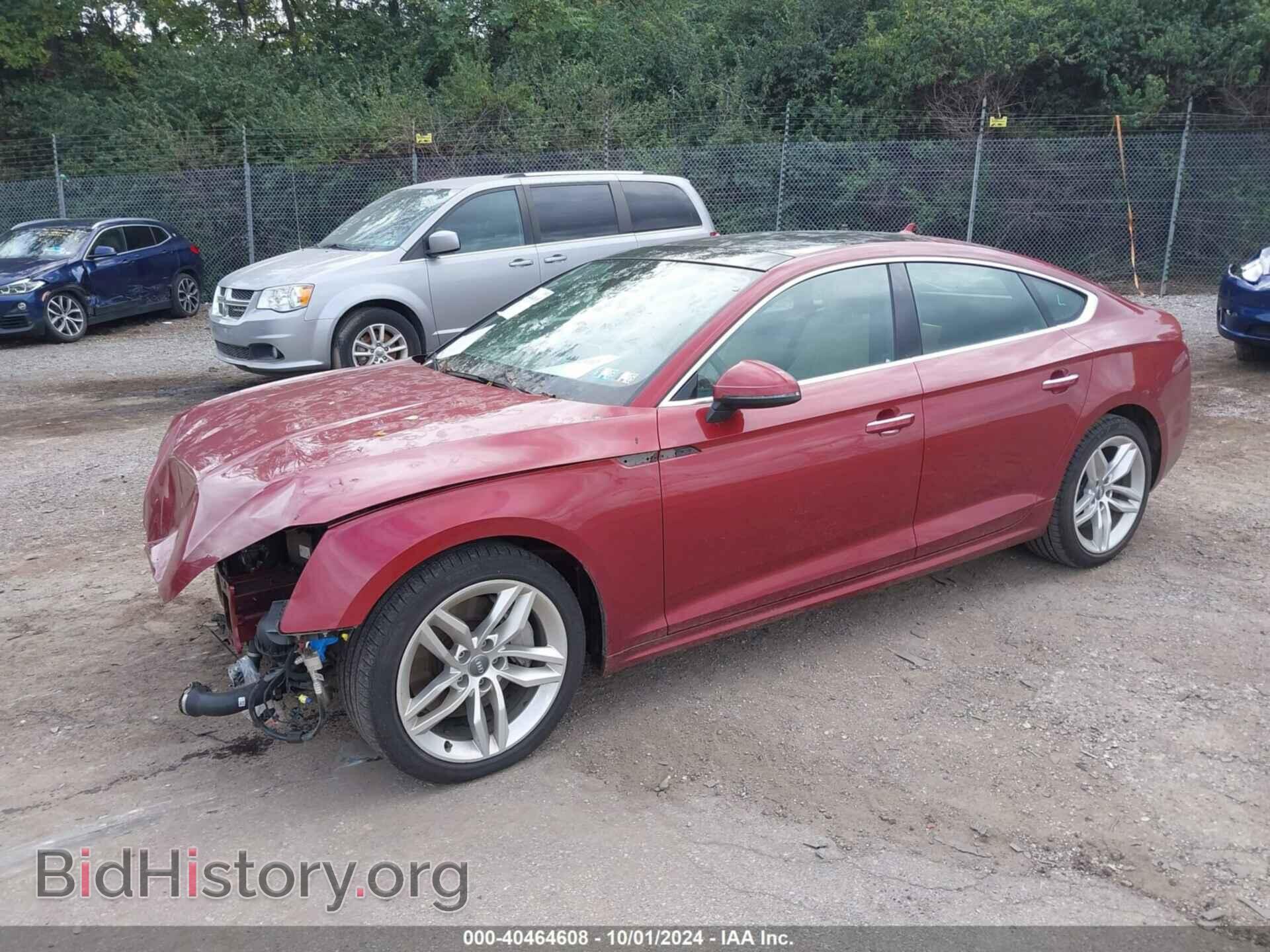 2019 AUDI A5 - VIN: WAUBNCF50KA048591 - Фото 2