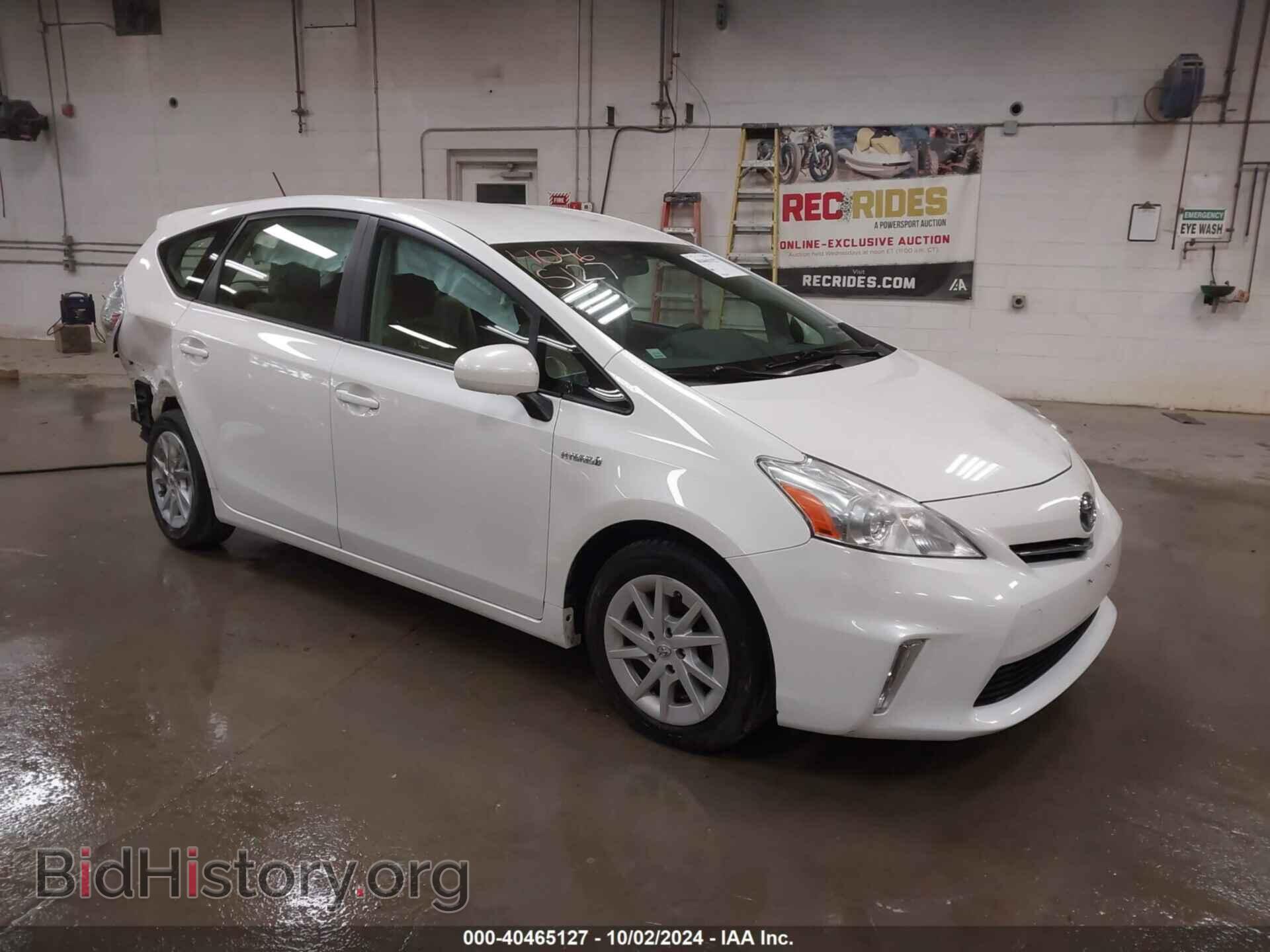 Photo JTDZN3EU3C3034409 - TOYOTA PRIUS V 2012