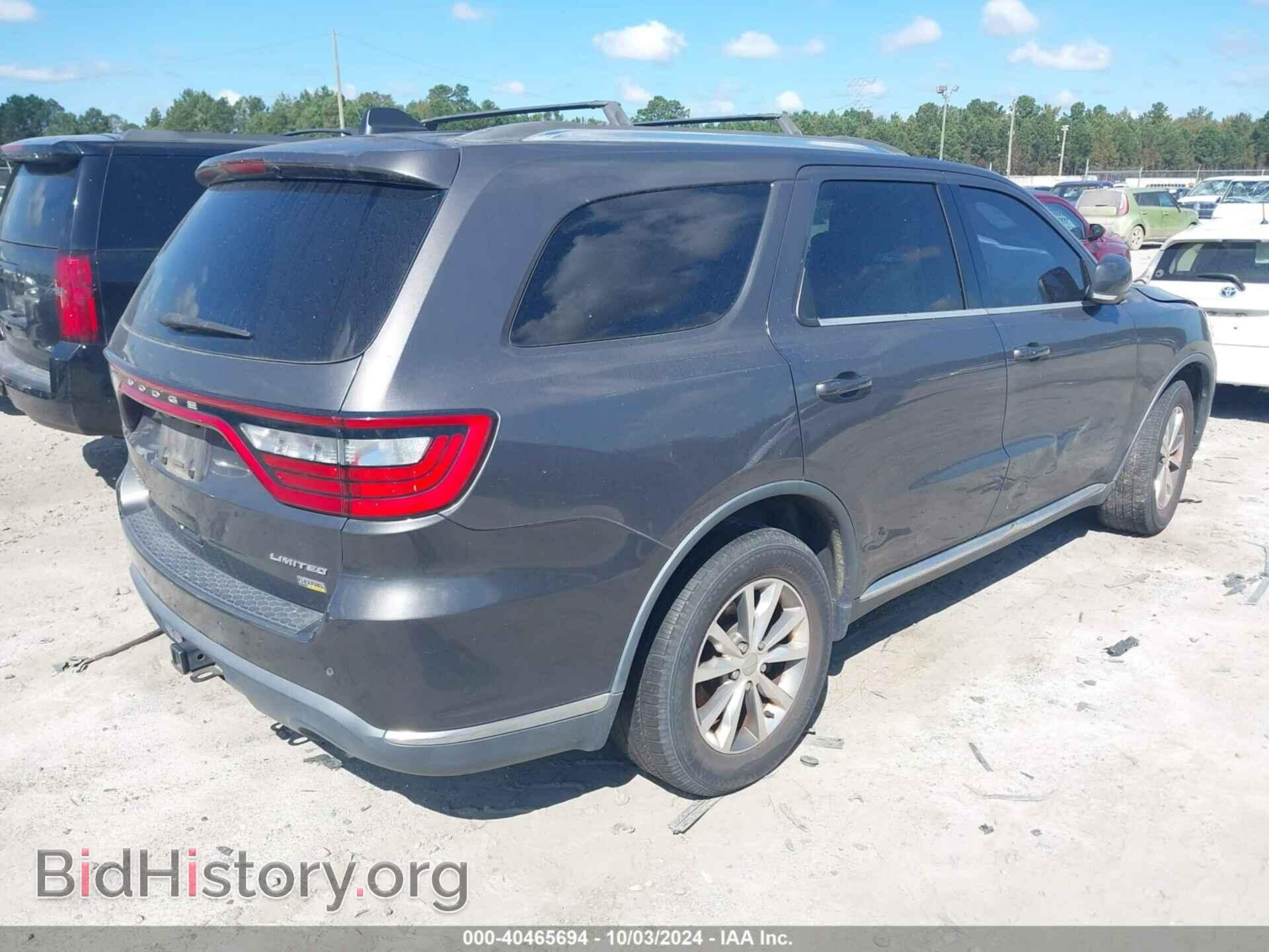 2014 DODGE DURANGO - VIN: 1C4RDHDG5EC366186 - Photo 4