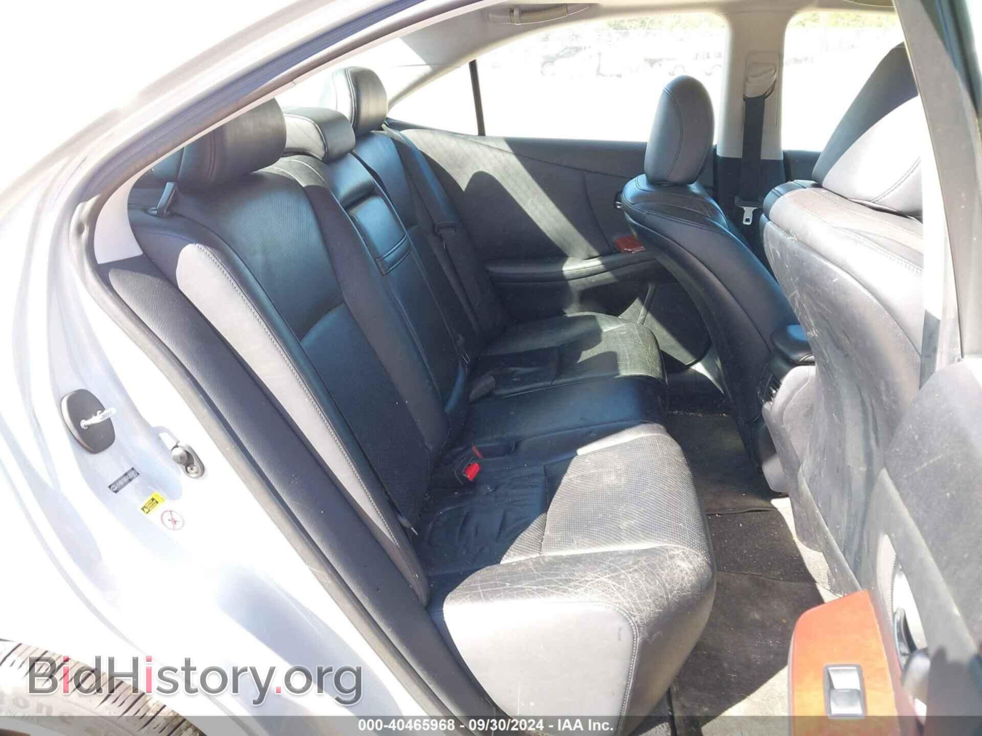 2010 LEXUS HS 250H - VIN: JTHBB1BA0A2005850 - Фото 8