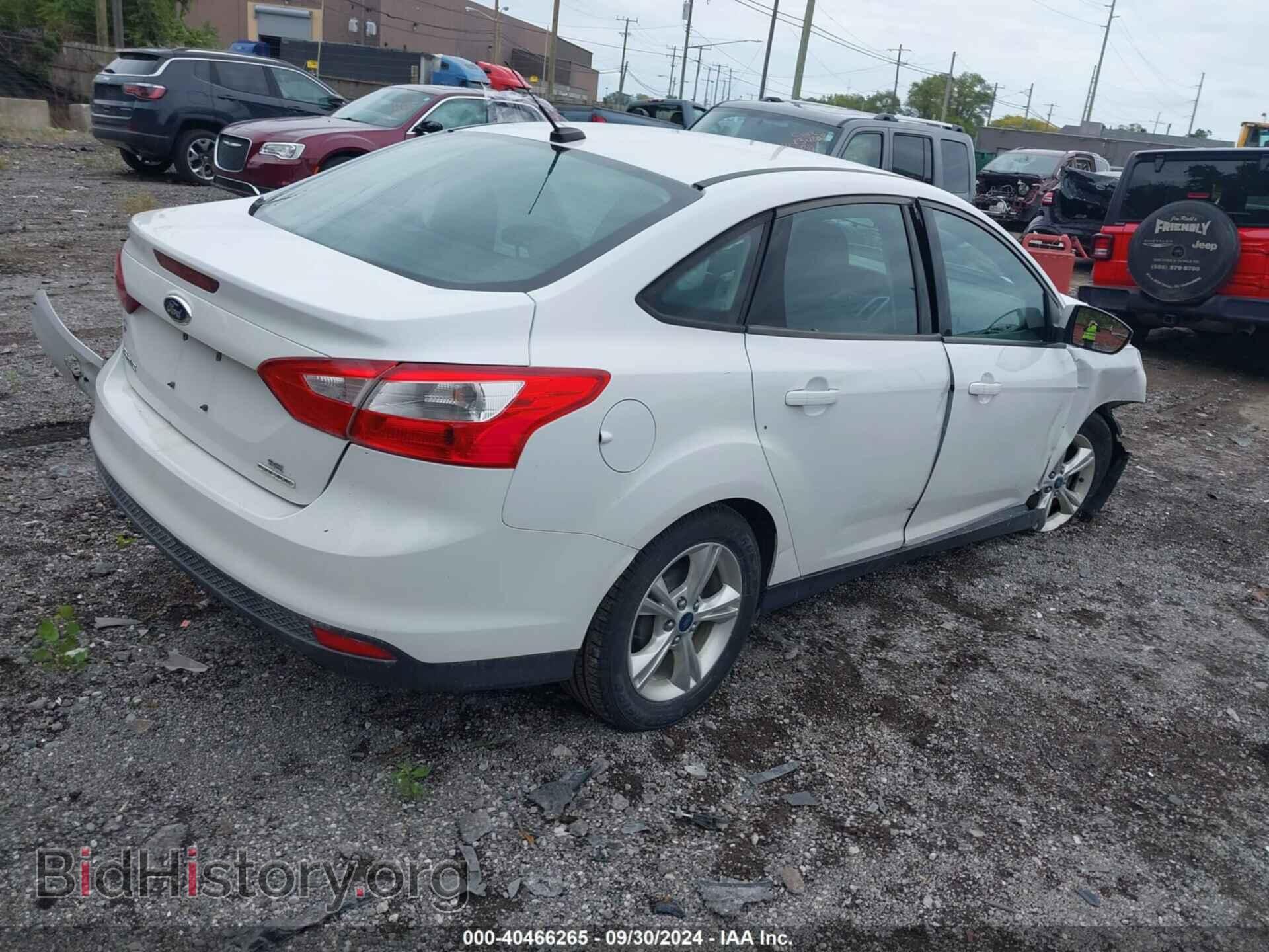 2013 FORD FOCUS - VIN: 1FADP3F22DL372182 - Фото 4
