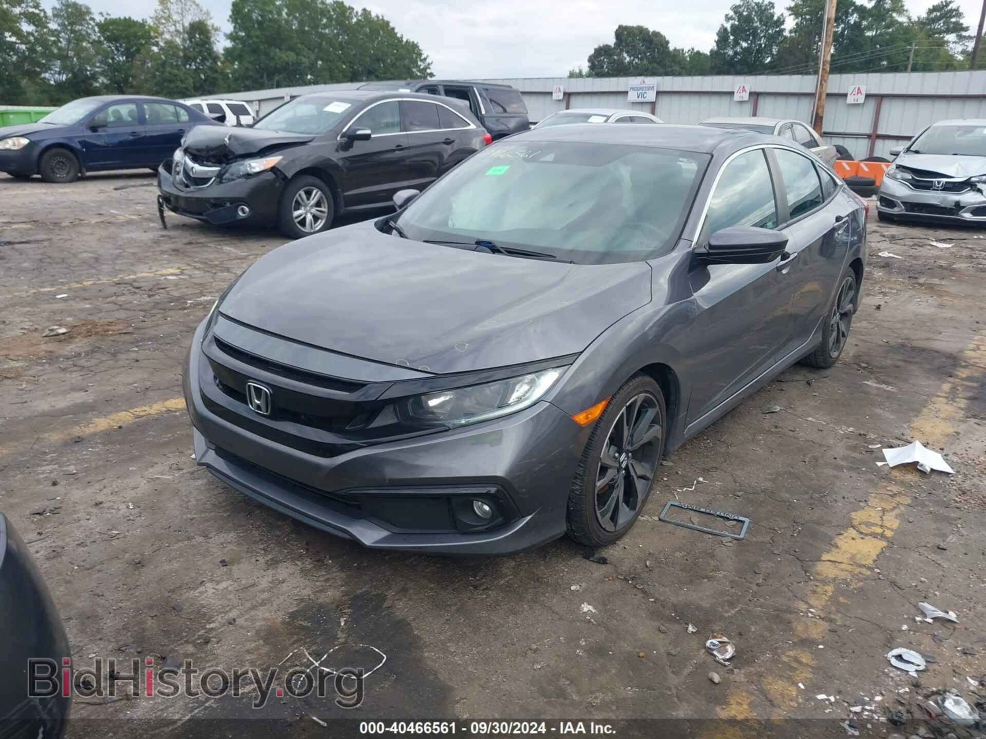 2019 HONDA CIVIC - VIN: 2HGFC2F88KH543302 - Фото 2