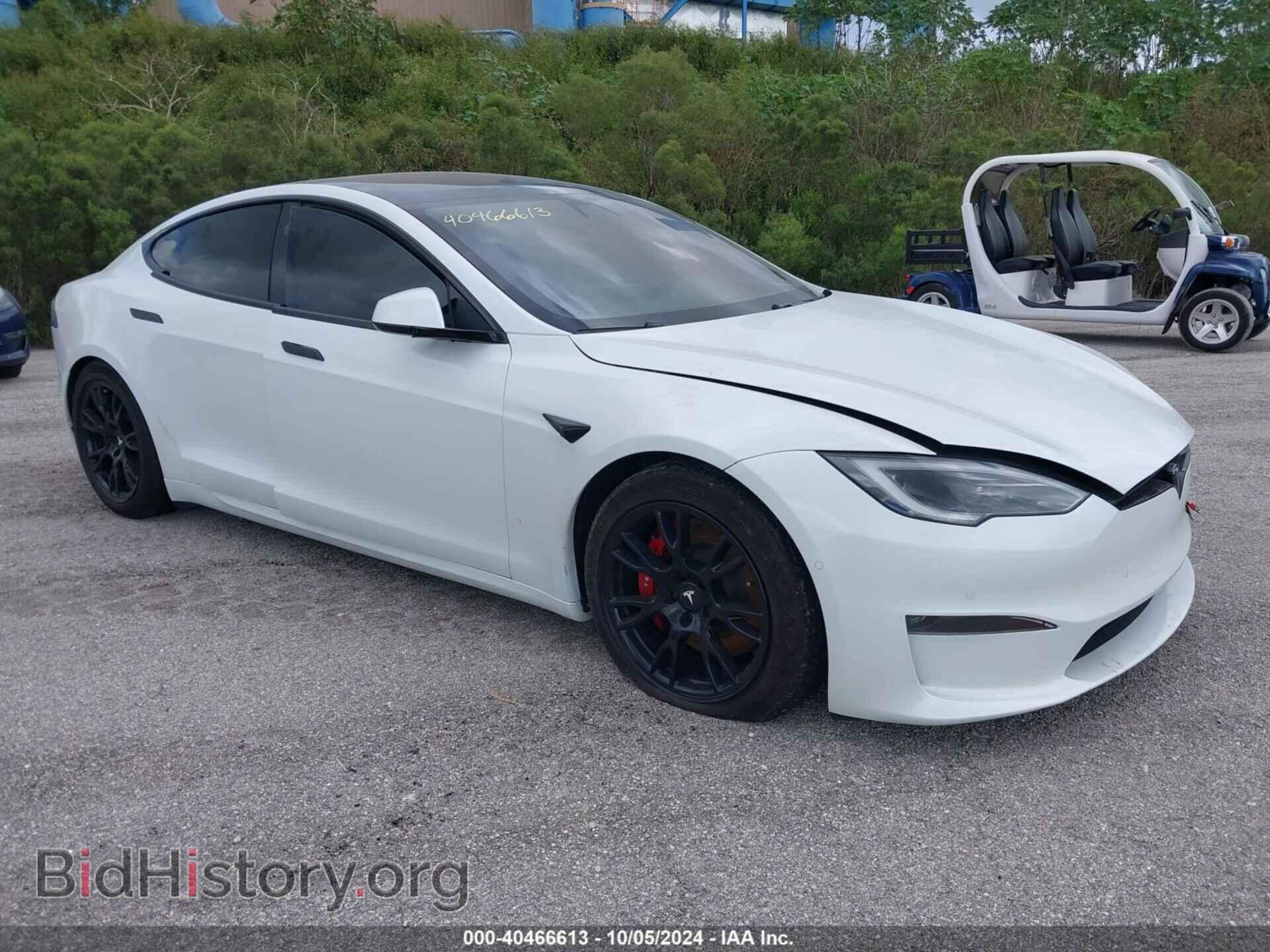 Фотография 5YJSA1E55PF501719 - TESLA MODEL S 2023