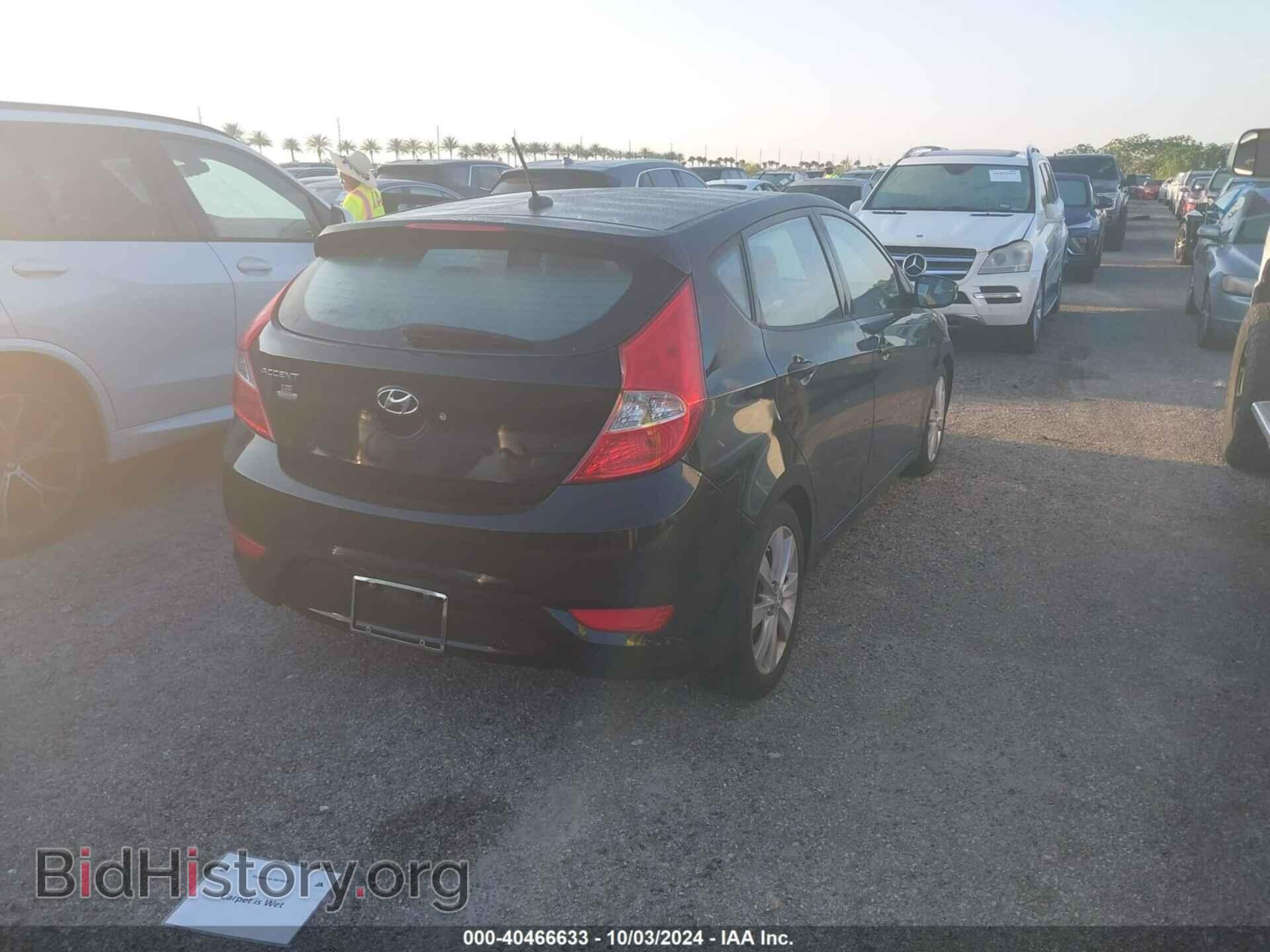 2013 HYUNDAI ACCENT - VIN: KMHCU5AE6DU066913 - Фото 4
