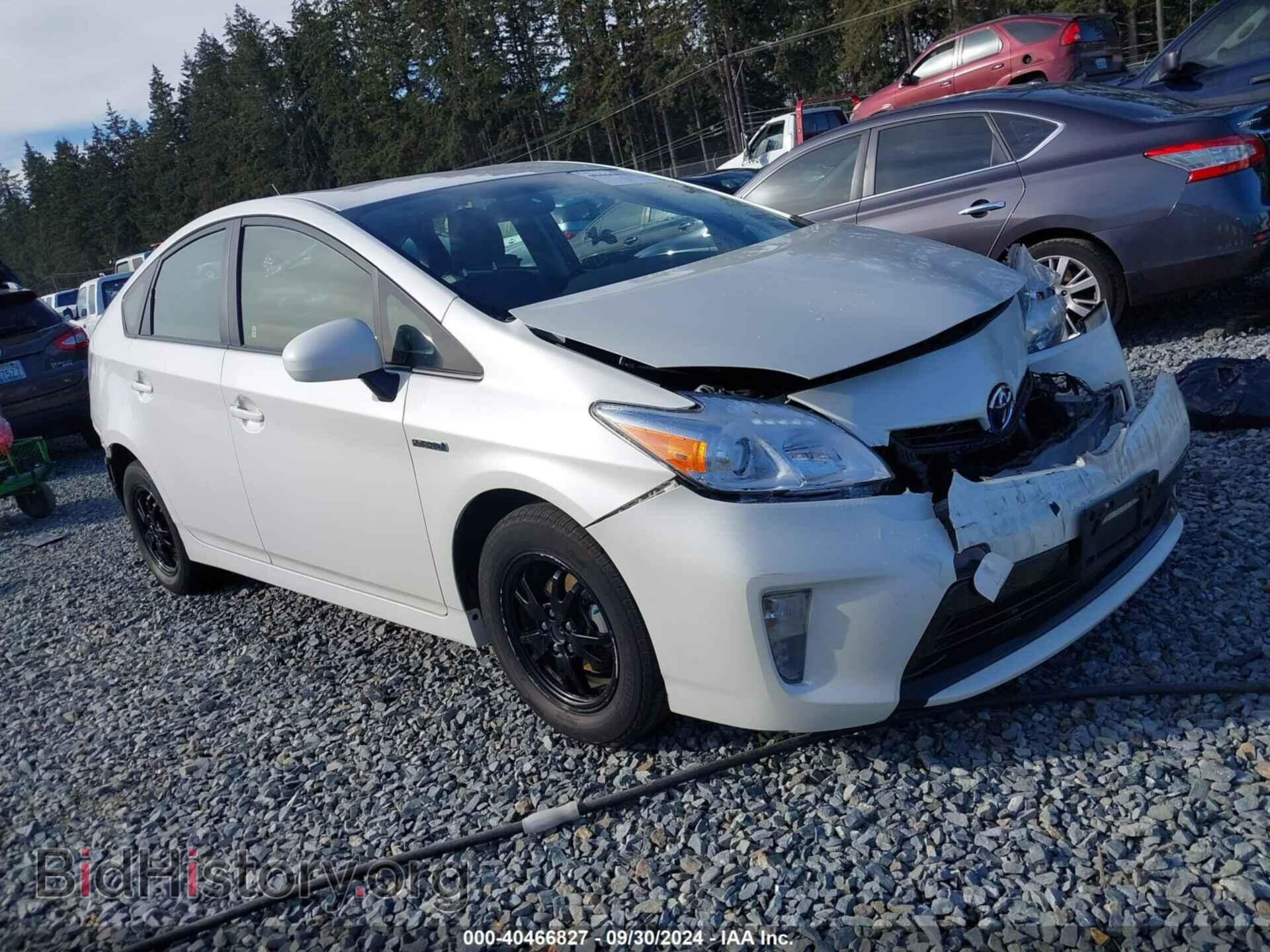 Фотография JTDKN3DU1F1995920 - TOYOTA PRIUS 2015