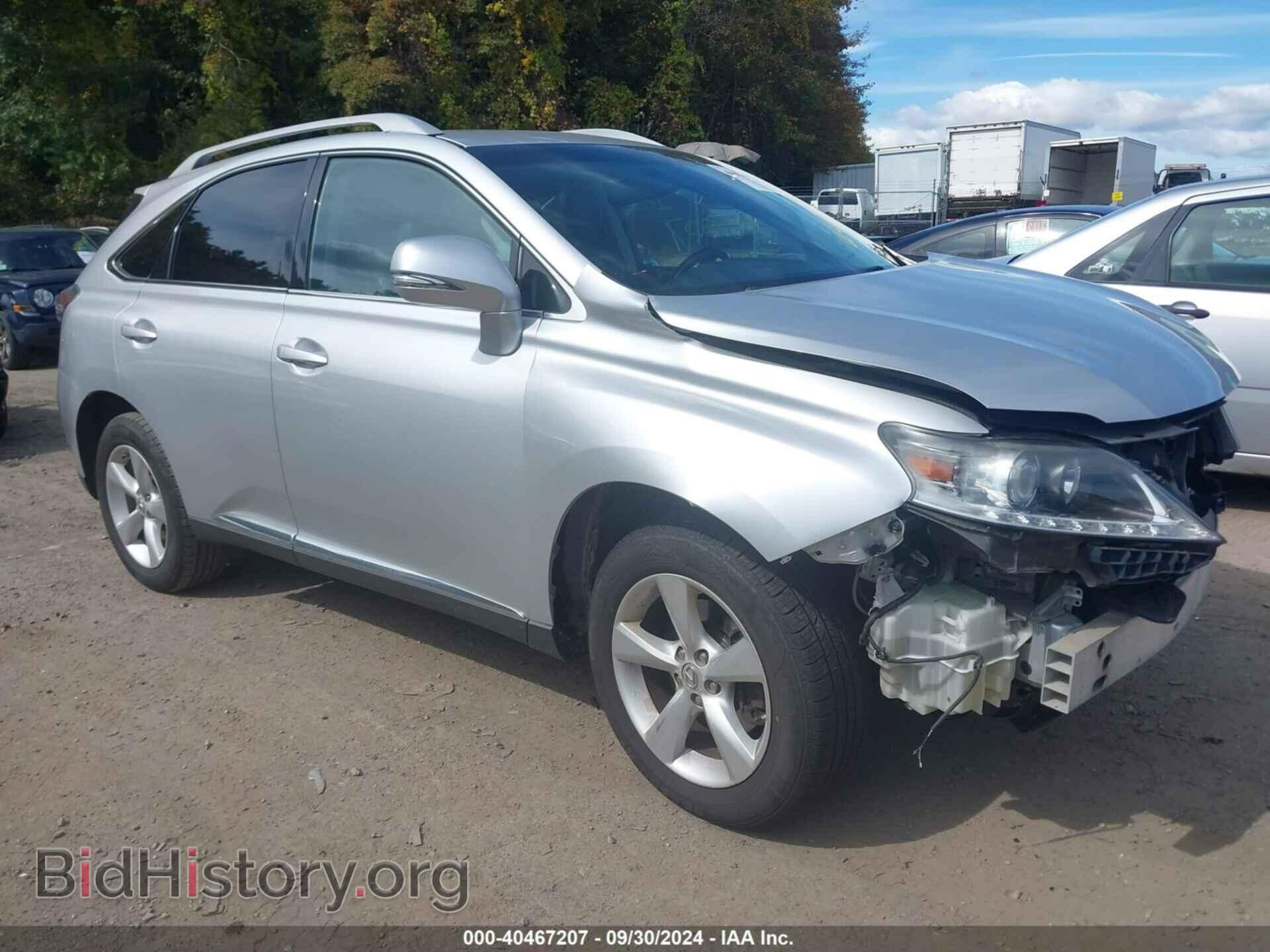 Фотография 2T2BK1BA5DC211345 - LEXUS RX 350 2013