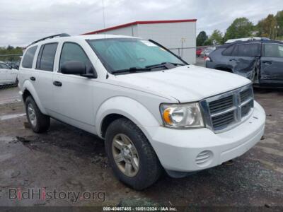 2009 Dodge DURANGO SE, white — VIN 1D8HB38P59F708725, IAAI