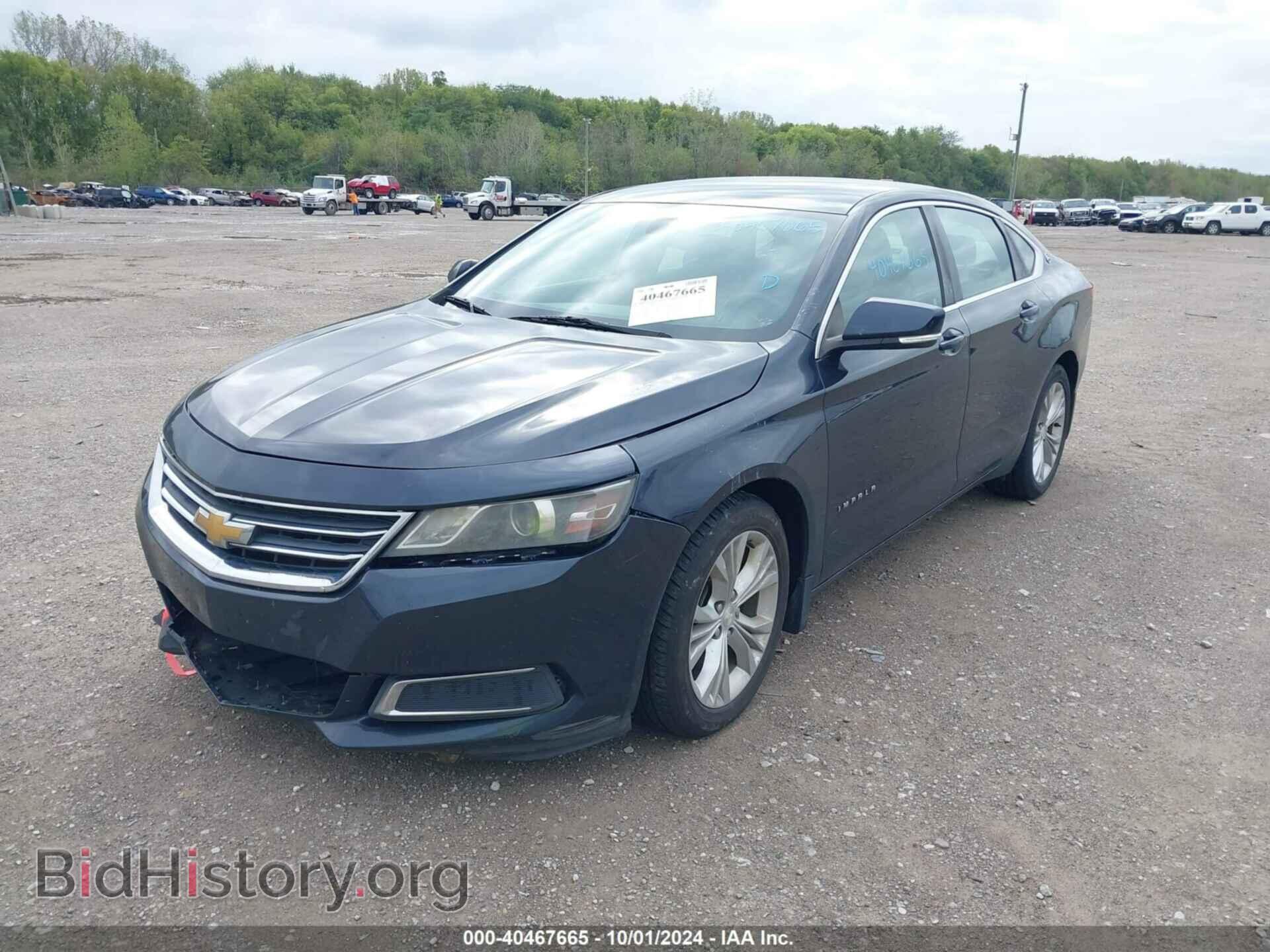 2014 CHEVROLET IMPALA - VIN: 2G1125S33E9164481 - Фото 2