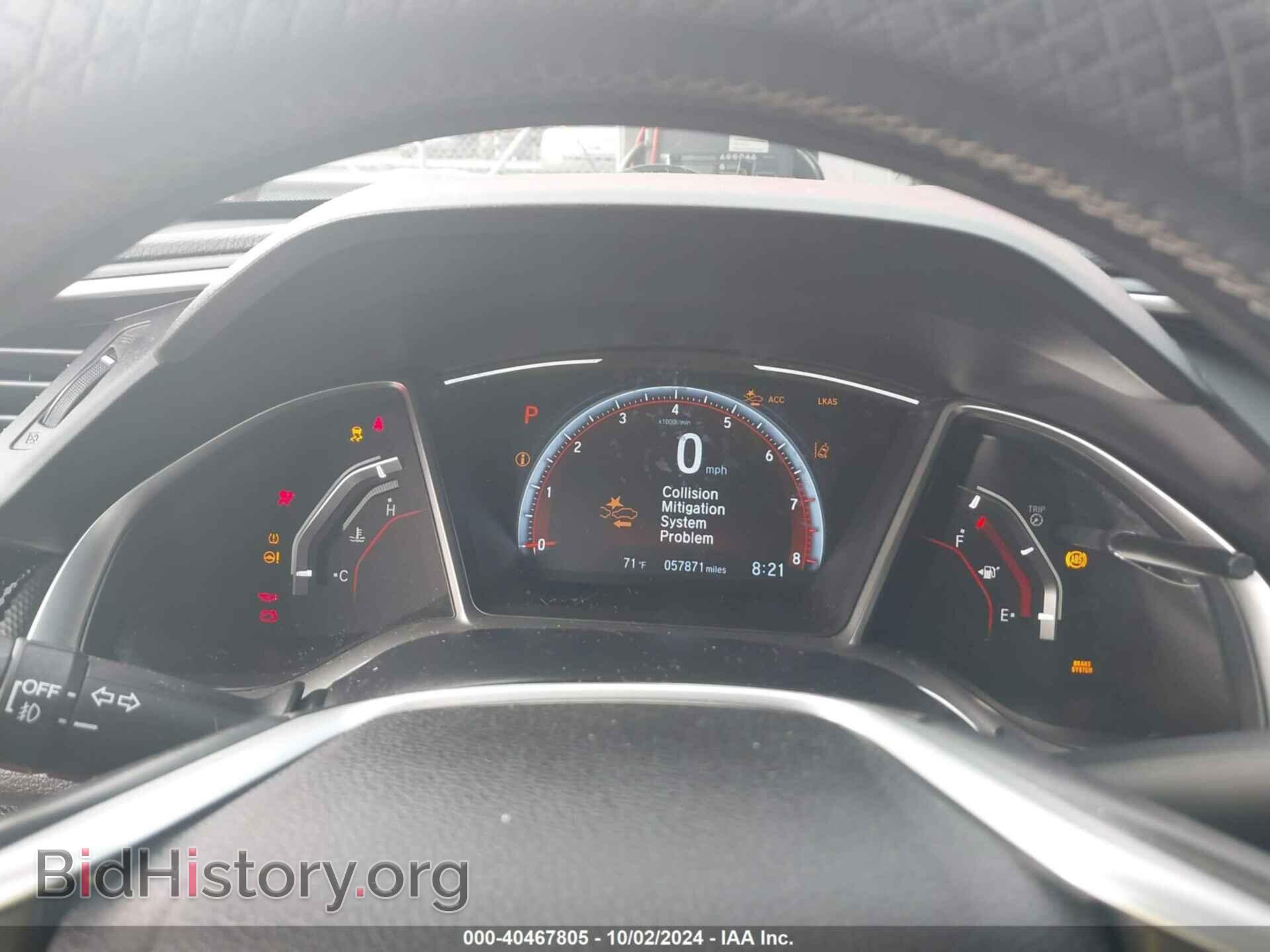 2019 HONDA CIVIC - VIN: 2HGFC2F82KH537205 - Photo 7