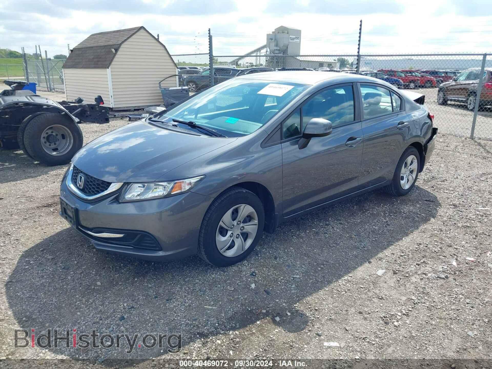 2013 HONDA CIVIC - VIN: 19XFB2F58DE062505 - Фото 2