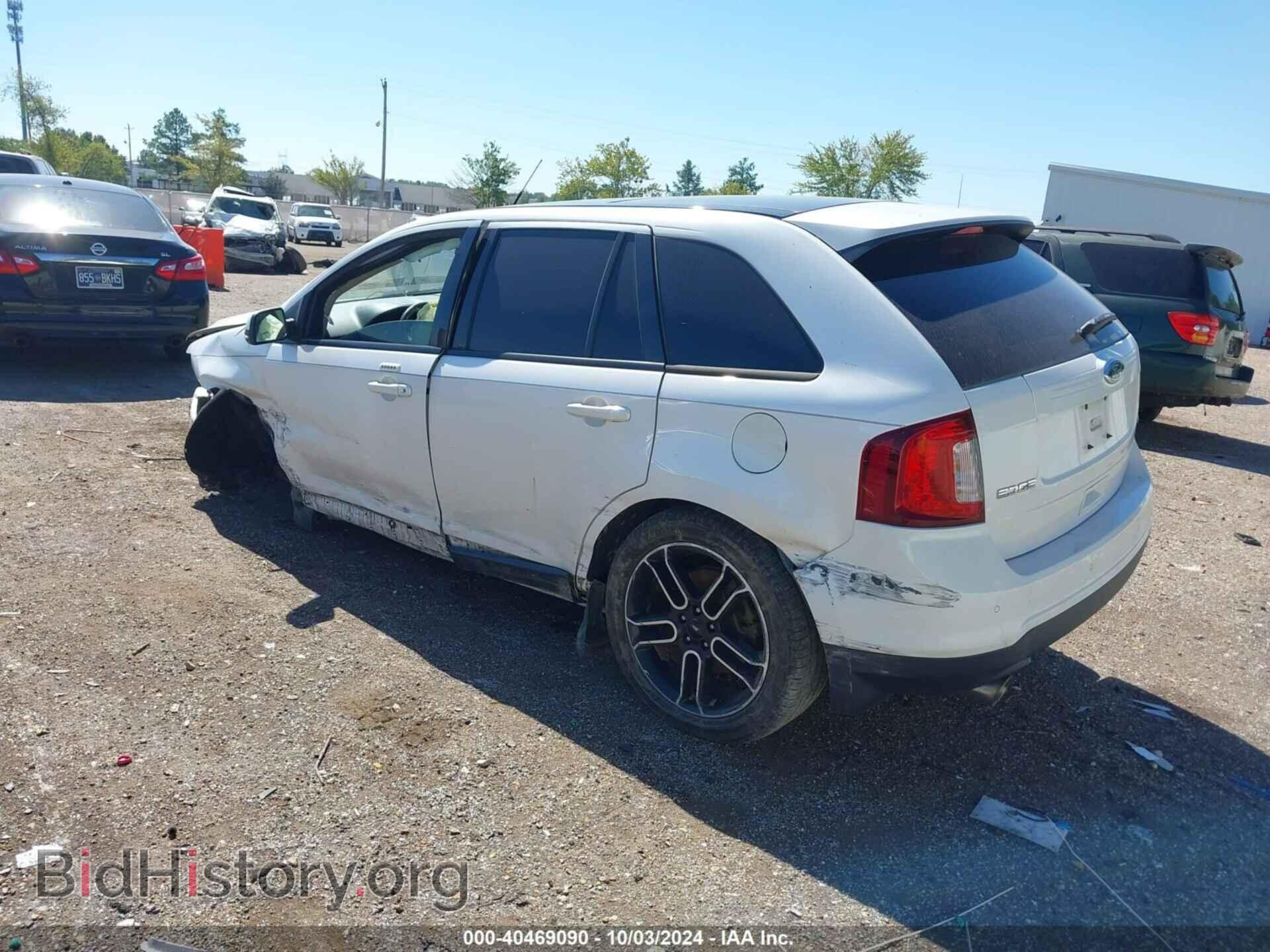 2013 FORD EDGE - VIN: 2FMDK3JCXDBC80323 - Фото 3