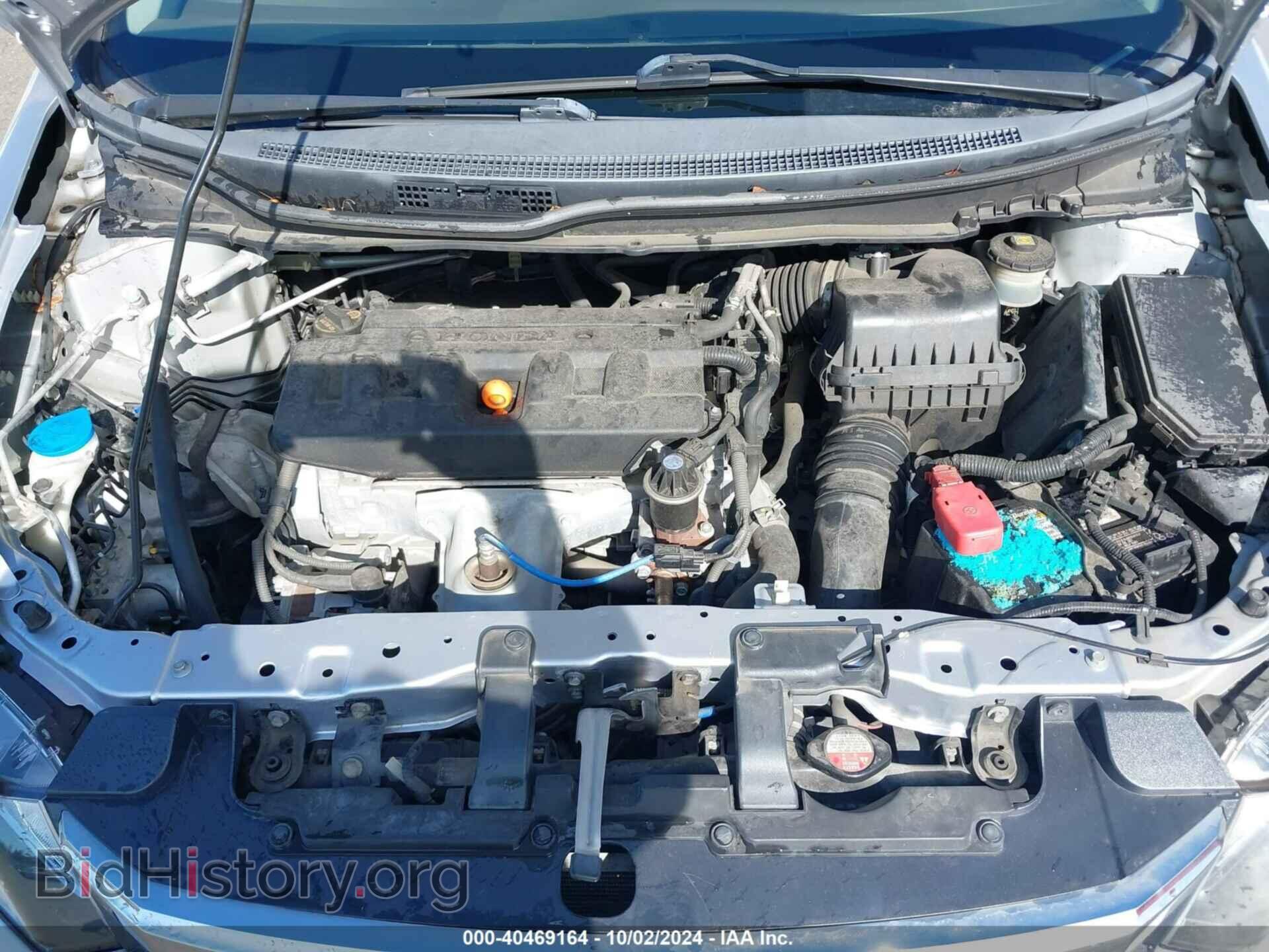 2012 HONDA CIVIC - VIN: JHMFB2F59CS003750 - Фото 10