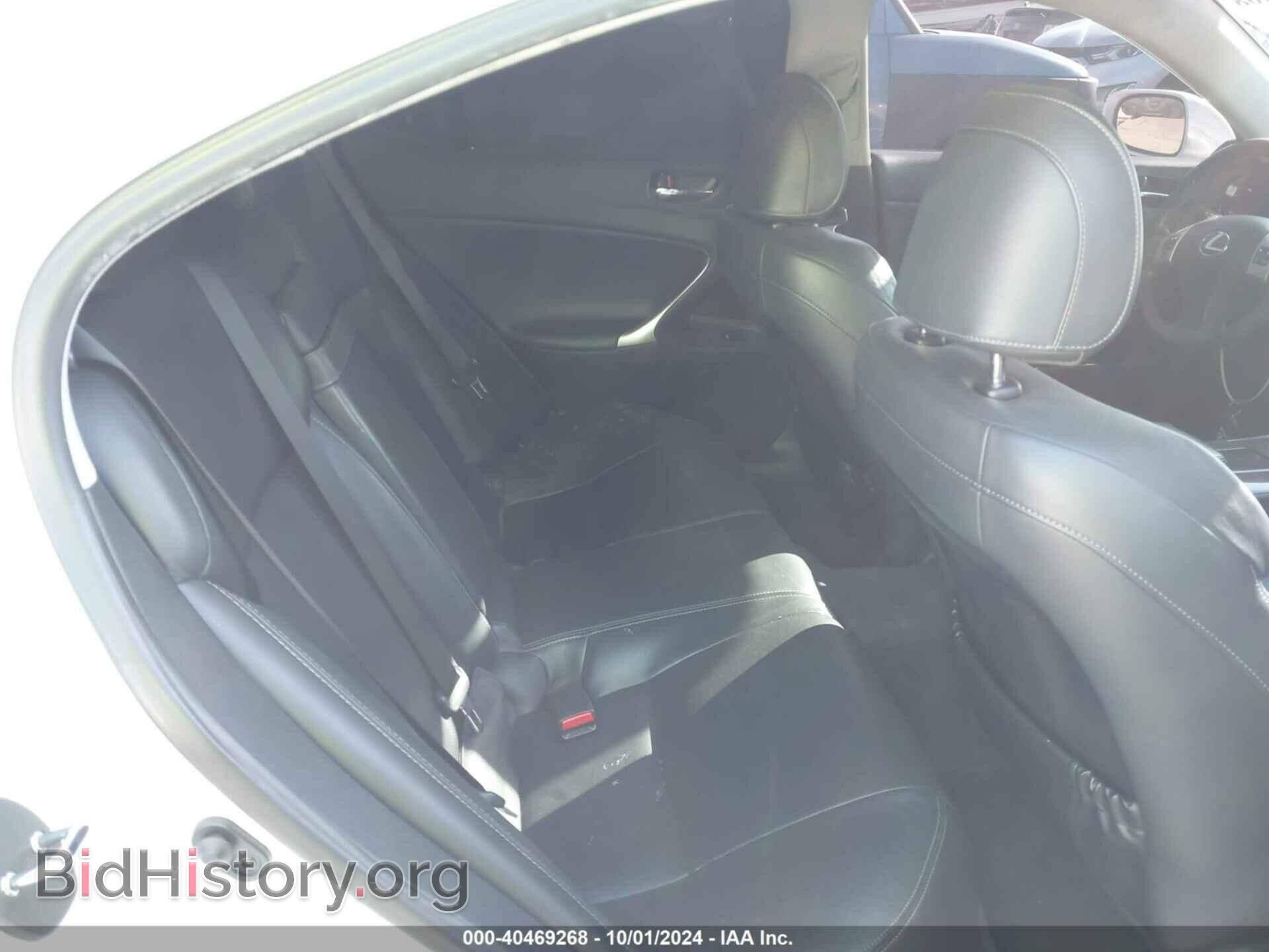 2011 LEXUS IS 350 - VIN: JTHBE5C21B5027135 - Фото 8