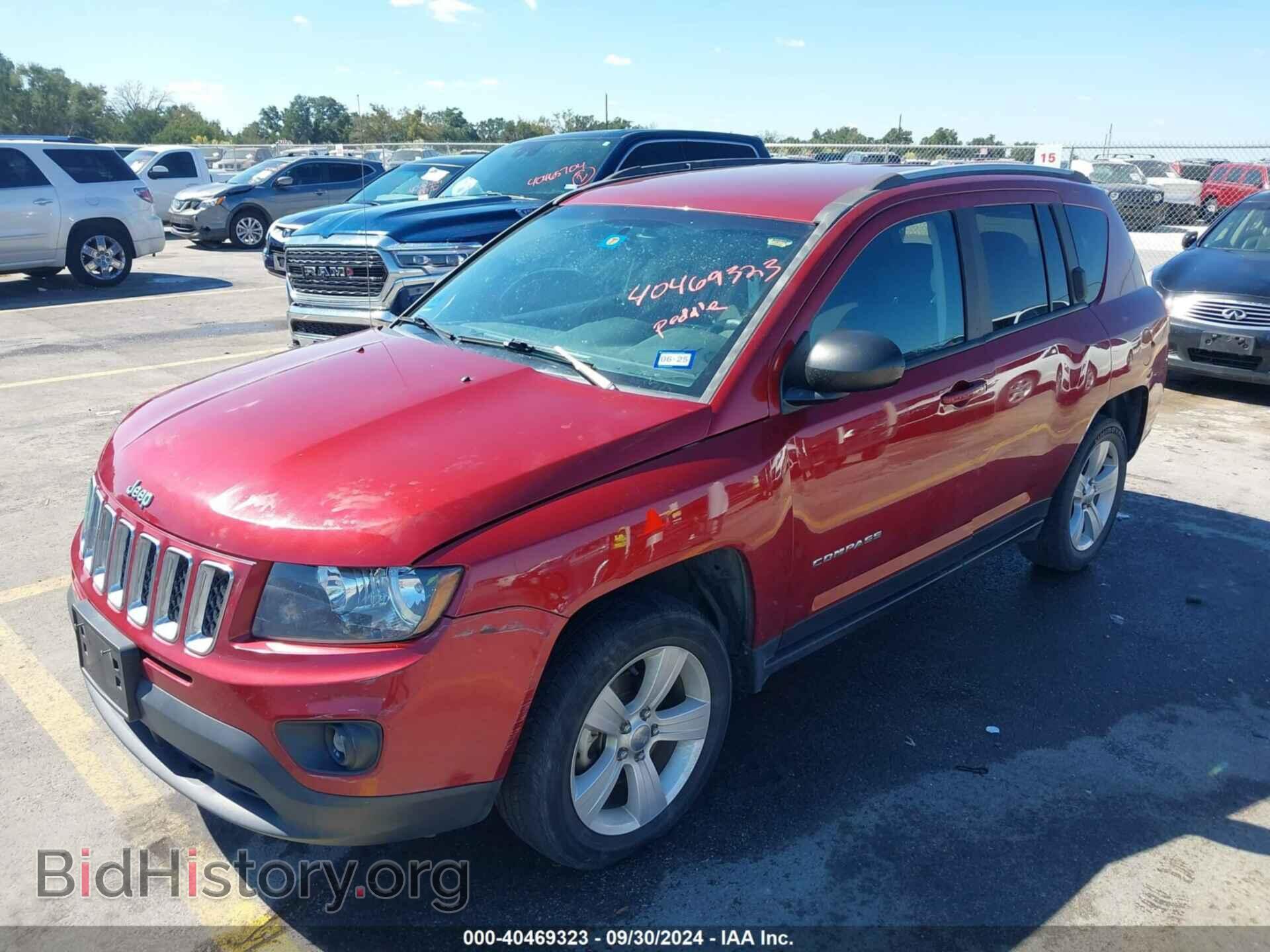 2017 JEEP COMPASS - VIN: 1C4NJCBAXHD123884 - Фото 2