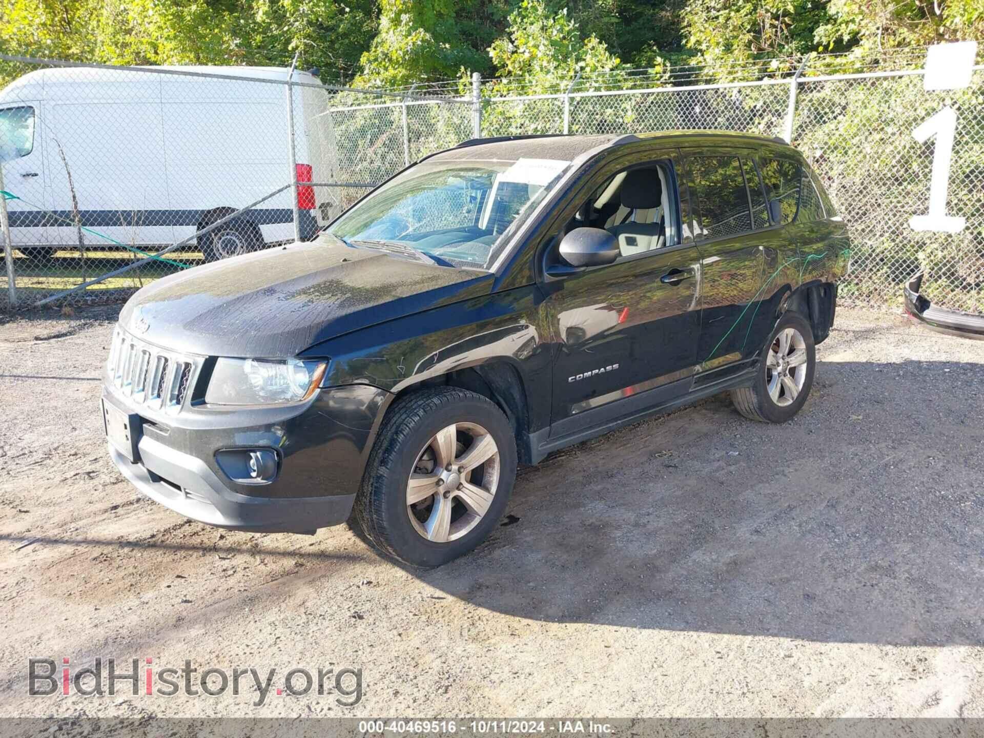 2015 JEEP COMPASS - VIN: 1C4NJDBBXFD248265 - Фото 2