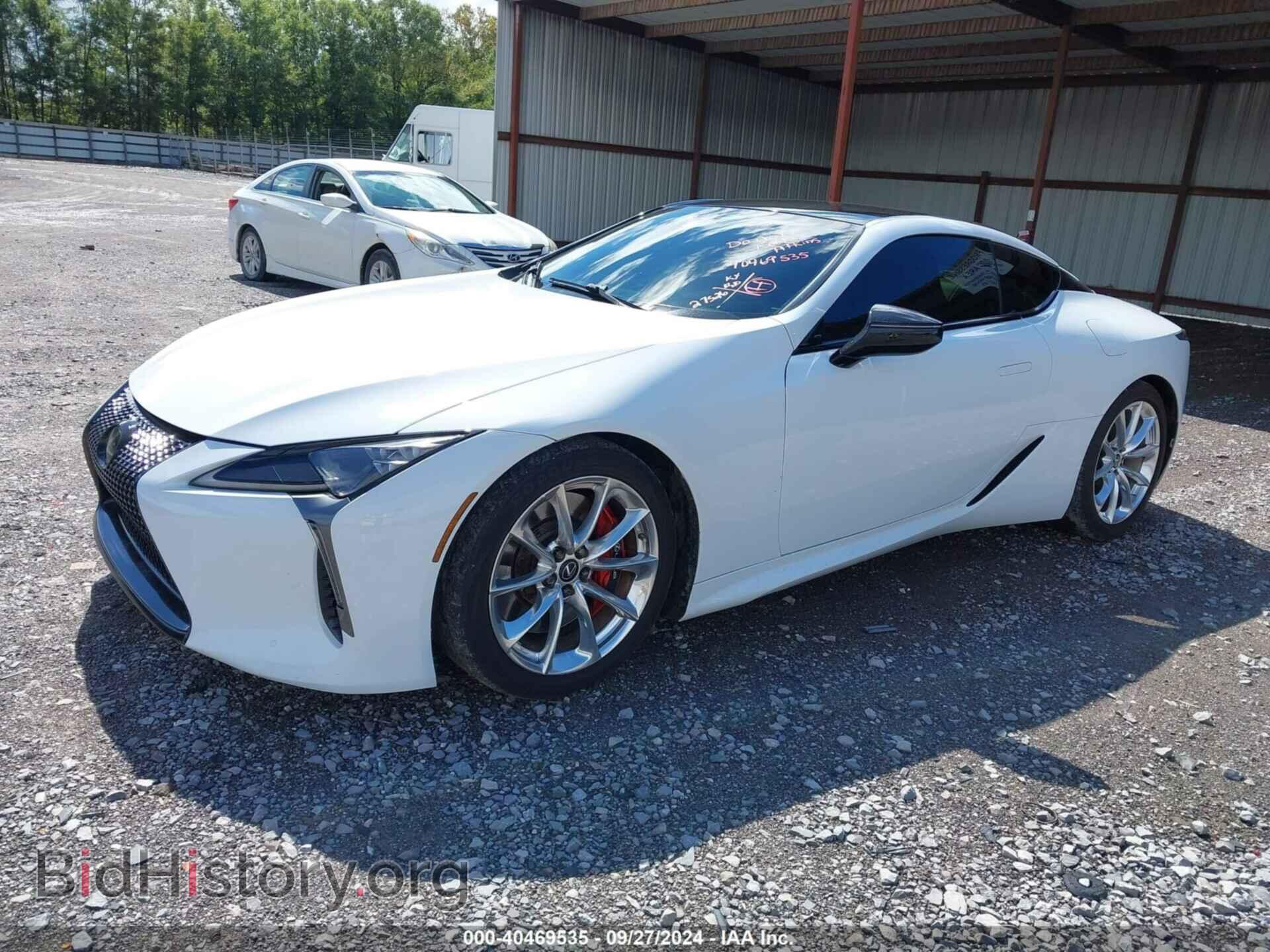 2018 LEXUS LC - VIN: JTHHP5AY0JA003457 - Фото 2