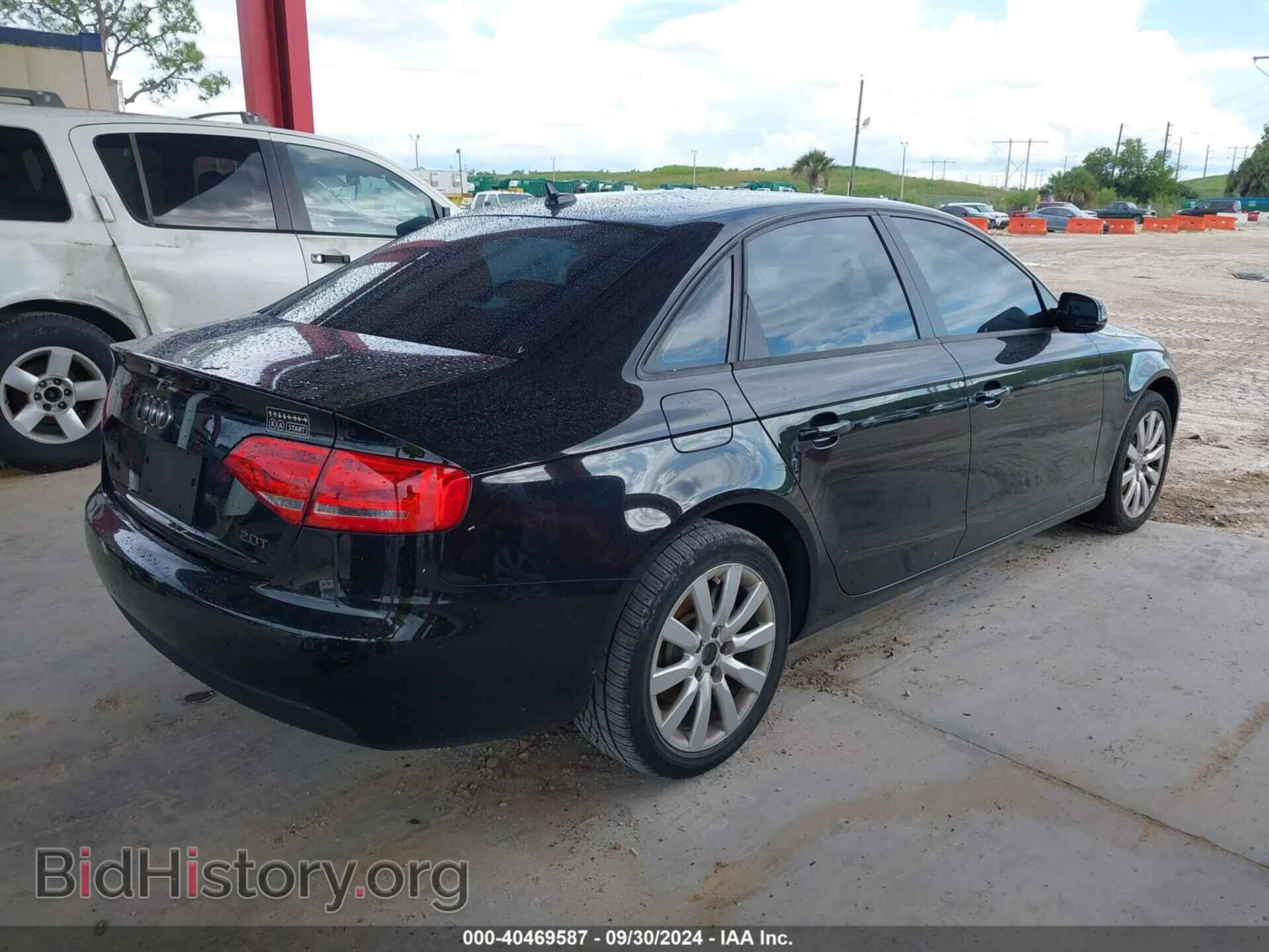 2012 AUDI A4 - VIN: WAUAFAFL6CN000986 - Фото 4
